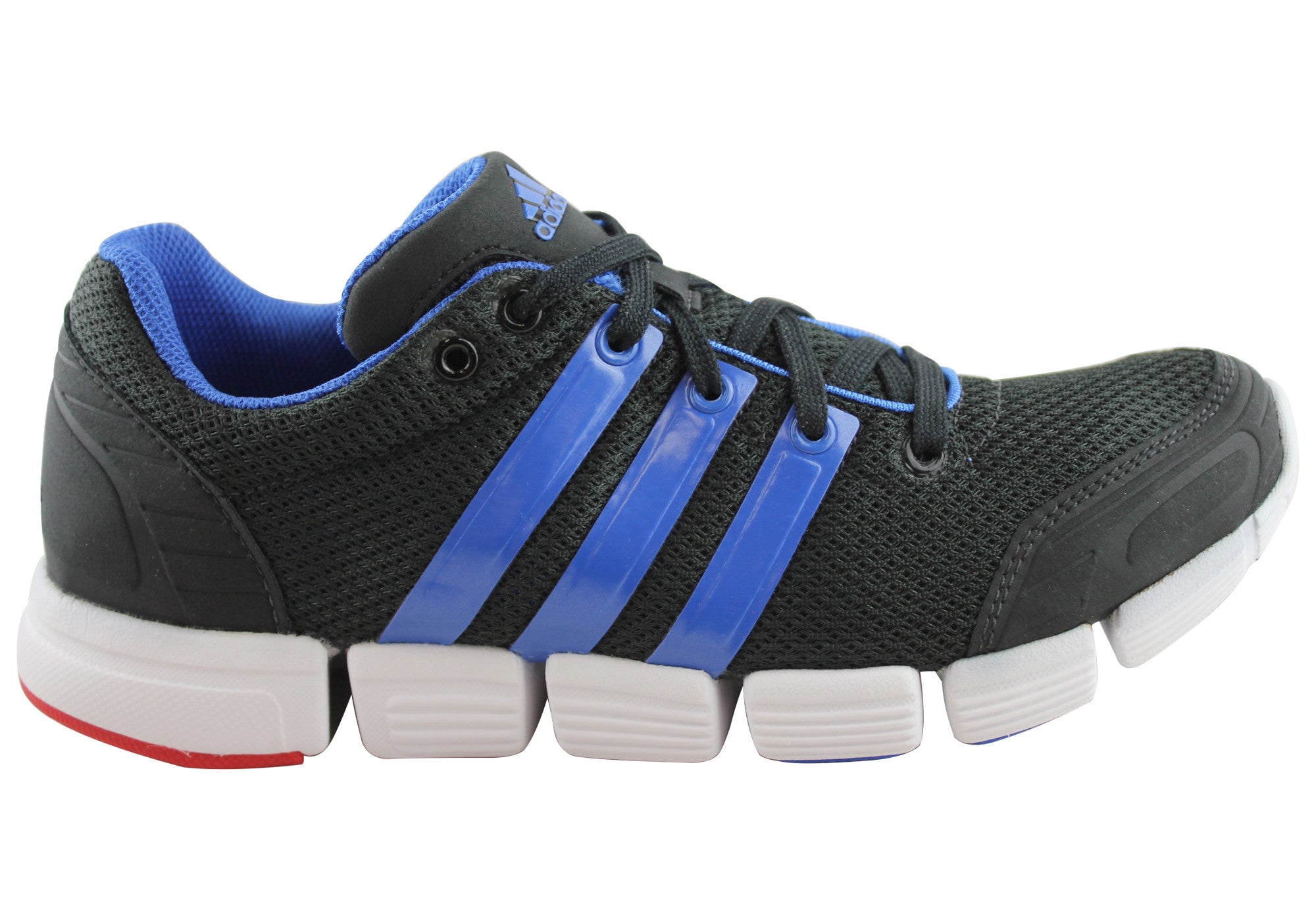 black and blue adidas shoes