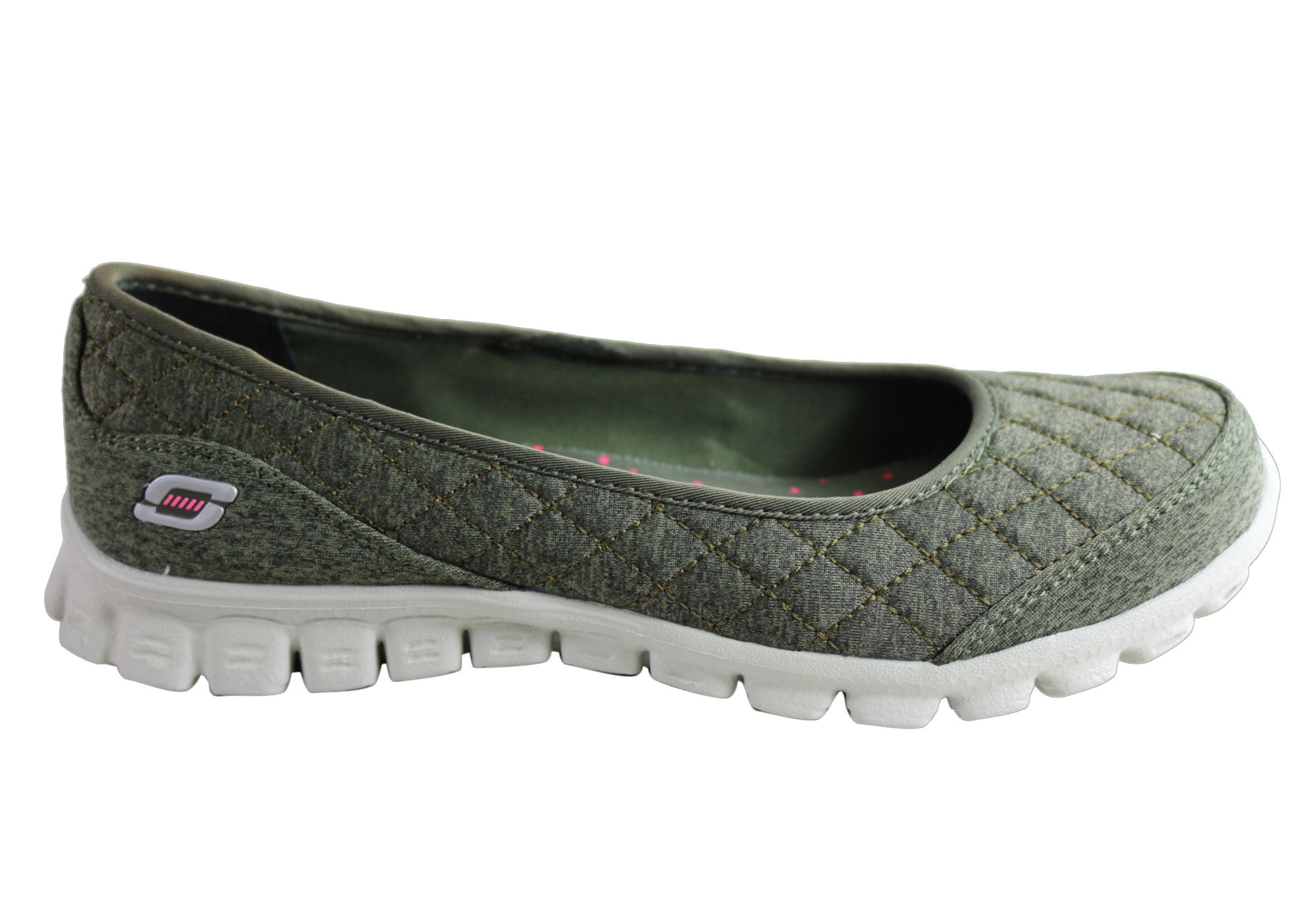 skechers ez flex 2 slip on trainers ladies