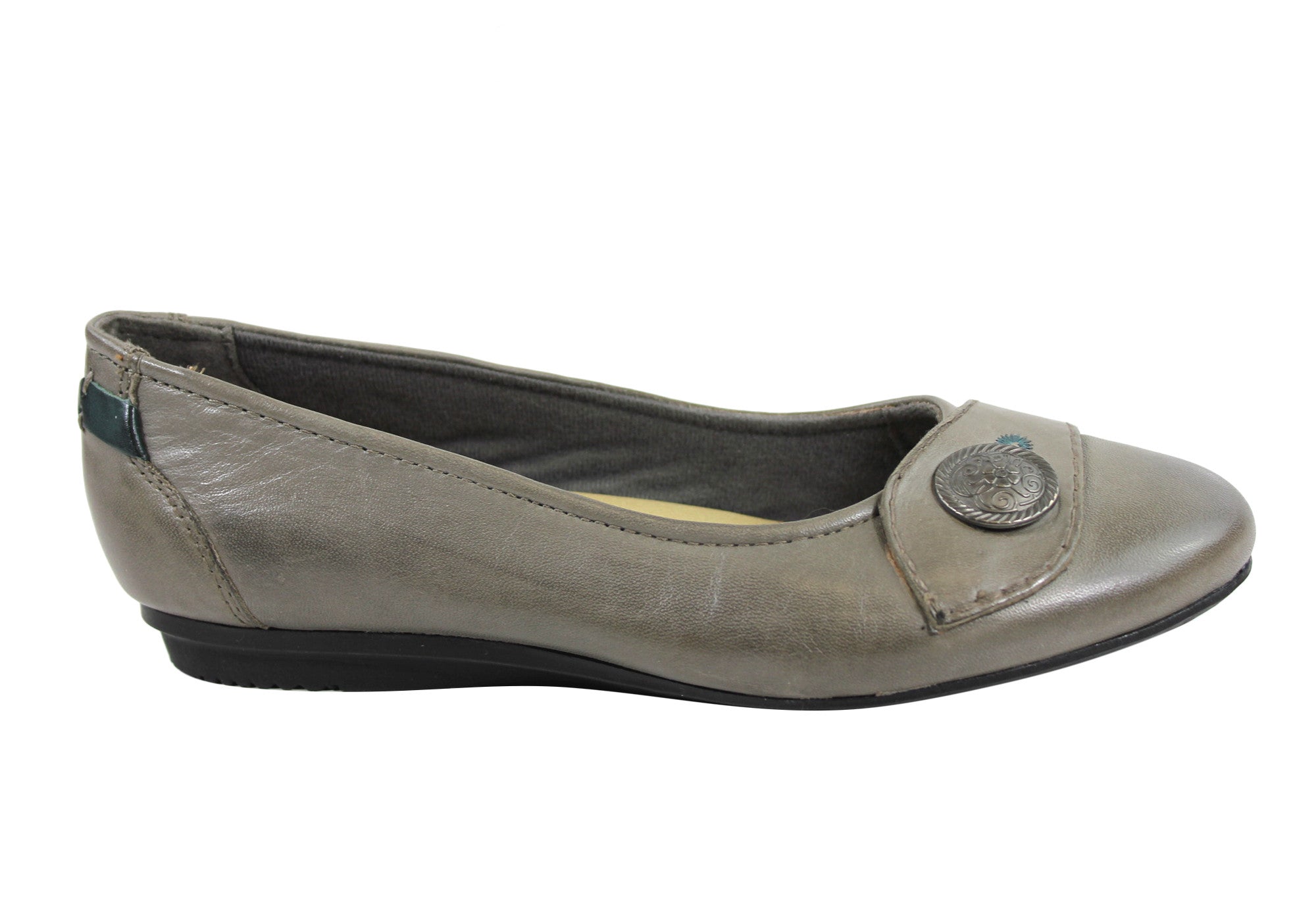 Planet Shoes Effie Womens Leather Comfort Flats Cushioned With Arch Support | eBay