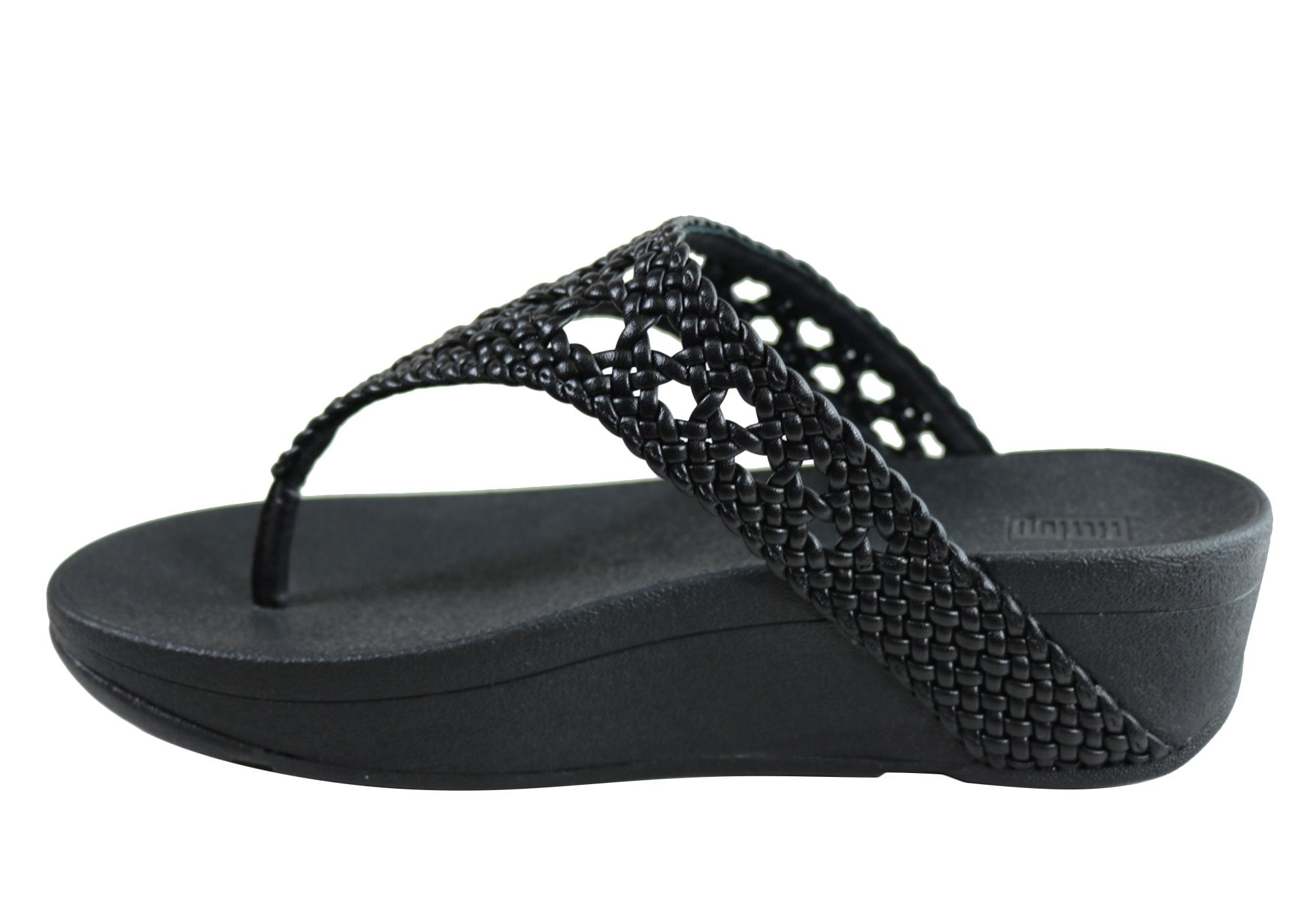 Fitflop Womens Lottie Wicker Toe Post 