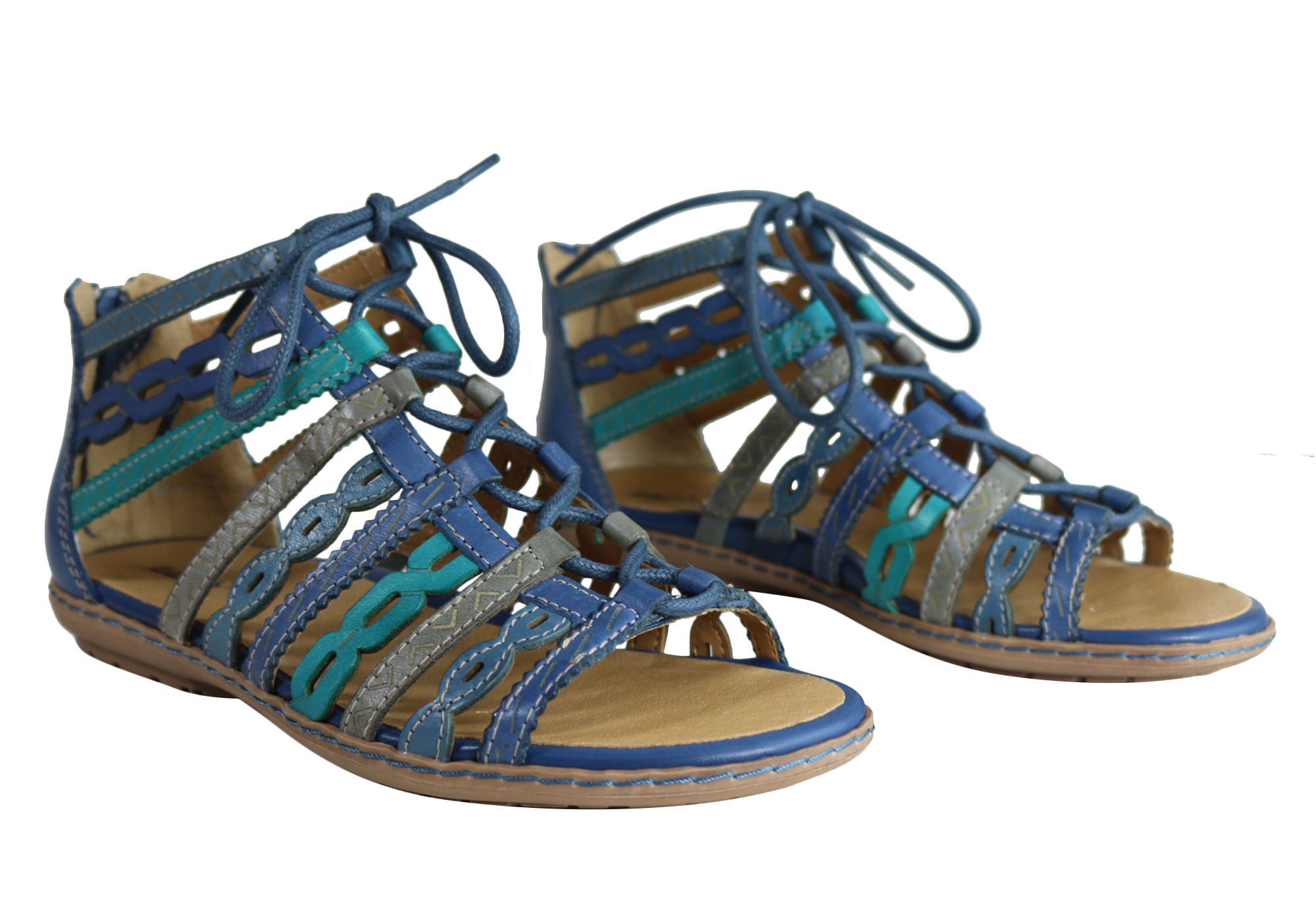 earth tidal gladiator sandal