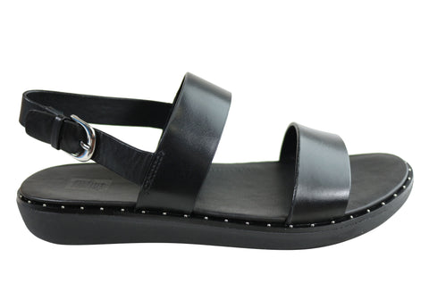 Scholl Orthaheel Alabama Womens Adjustable Leather Sandals Slides ...