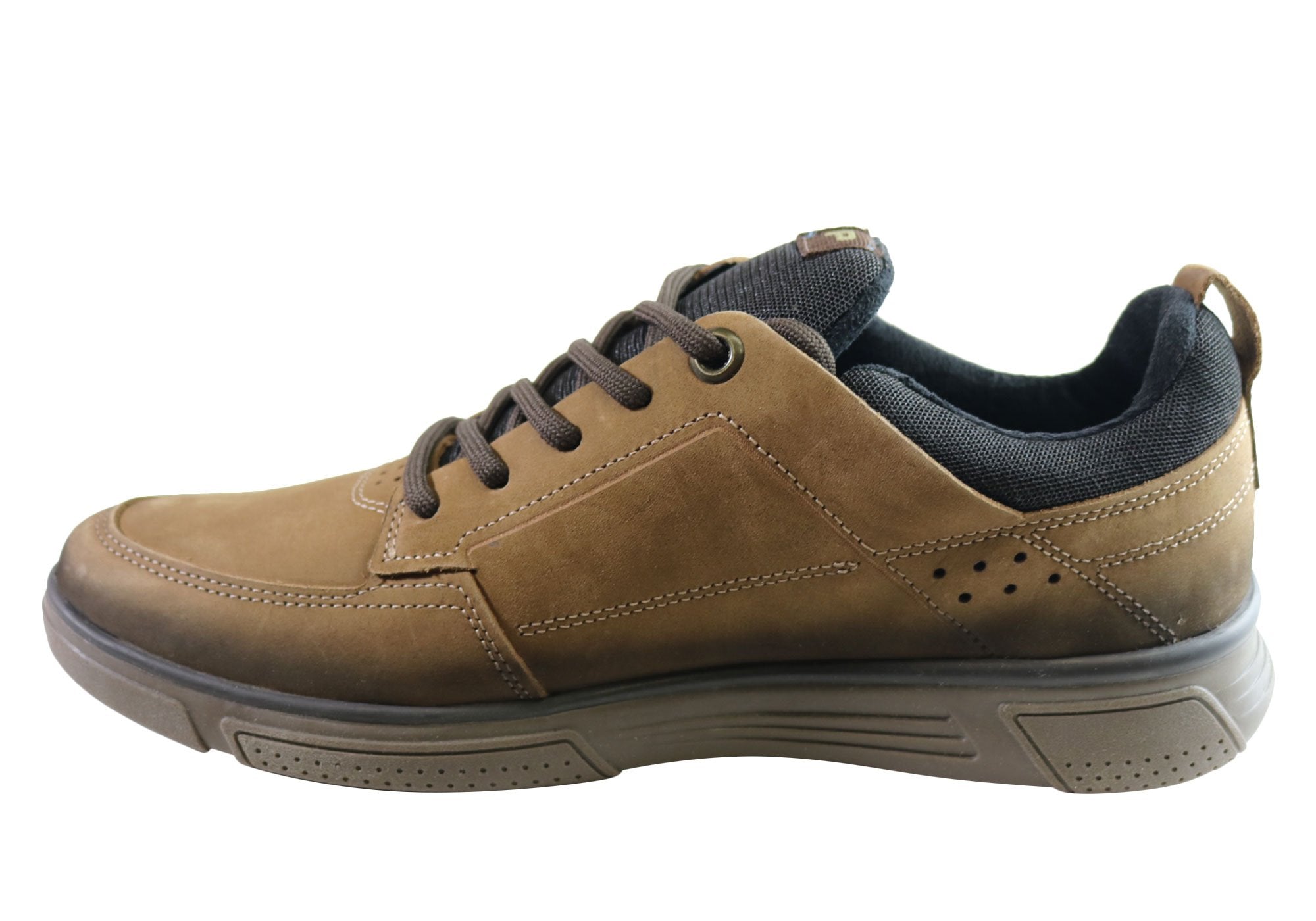 Pegada Dennis Mens Leather Lace Up Casual Shoes | Brand House Direct