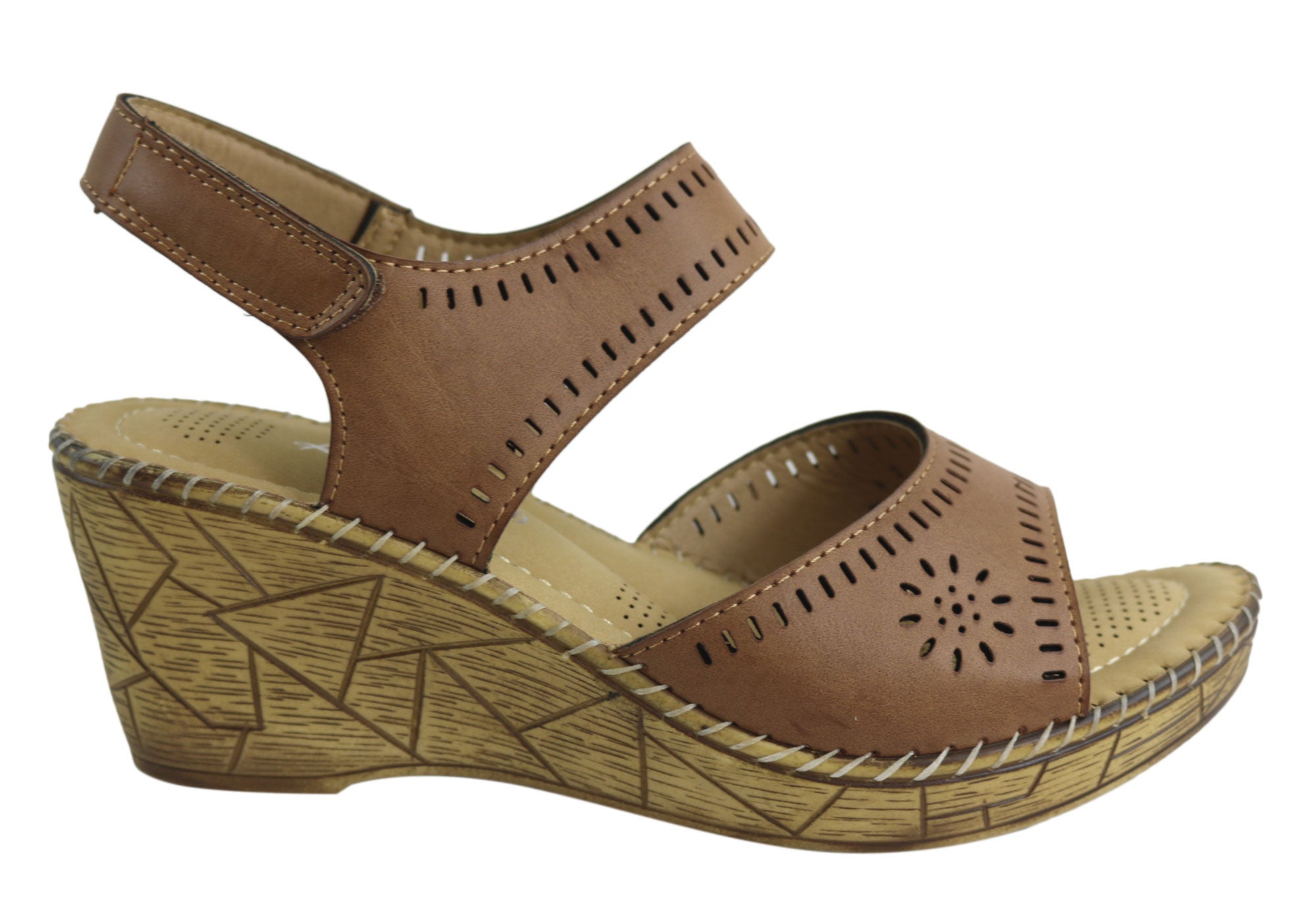 Kirra Beach Tammy Womens Comfortable Wedge/Heel Sandals/Shoes | eBay
