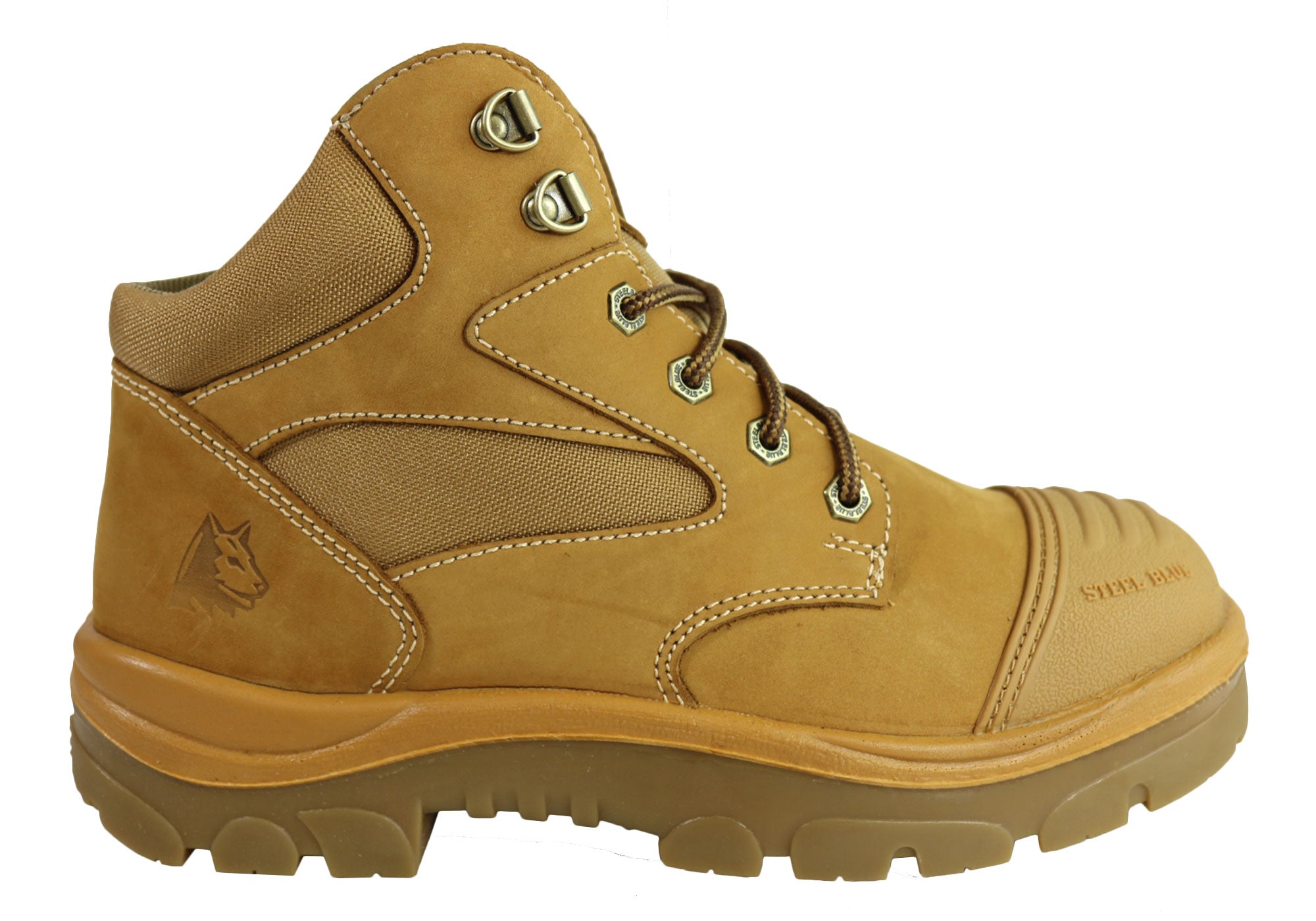 steel toe cap boots with zip