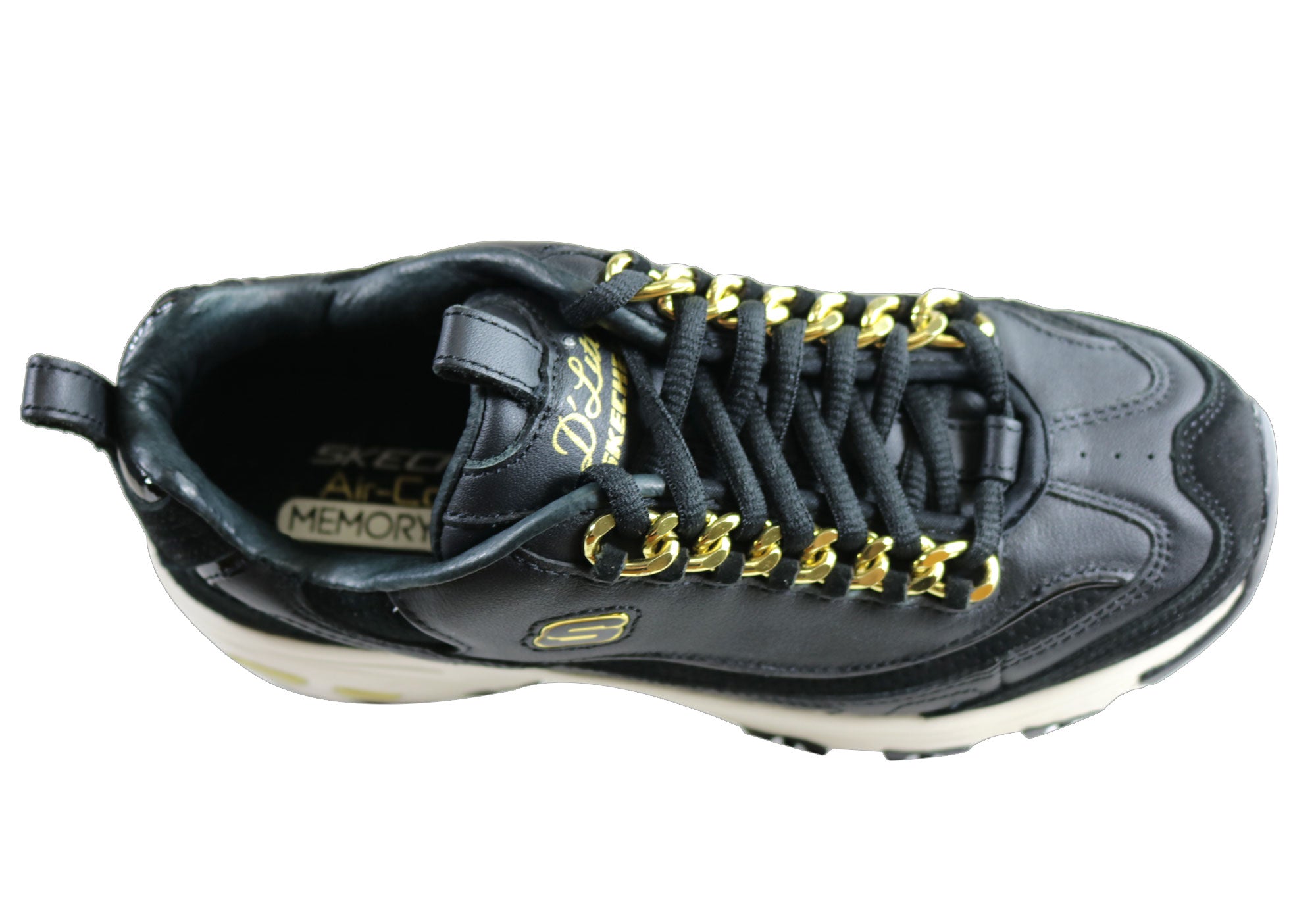 gold skechers shoes