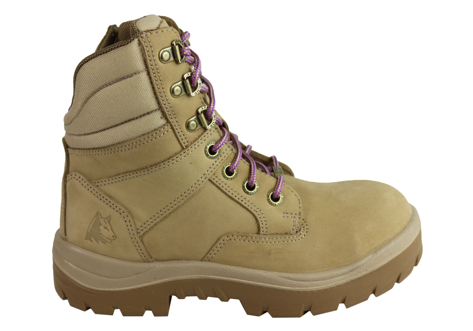 steel toe ladies boots