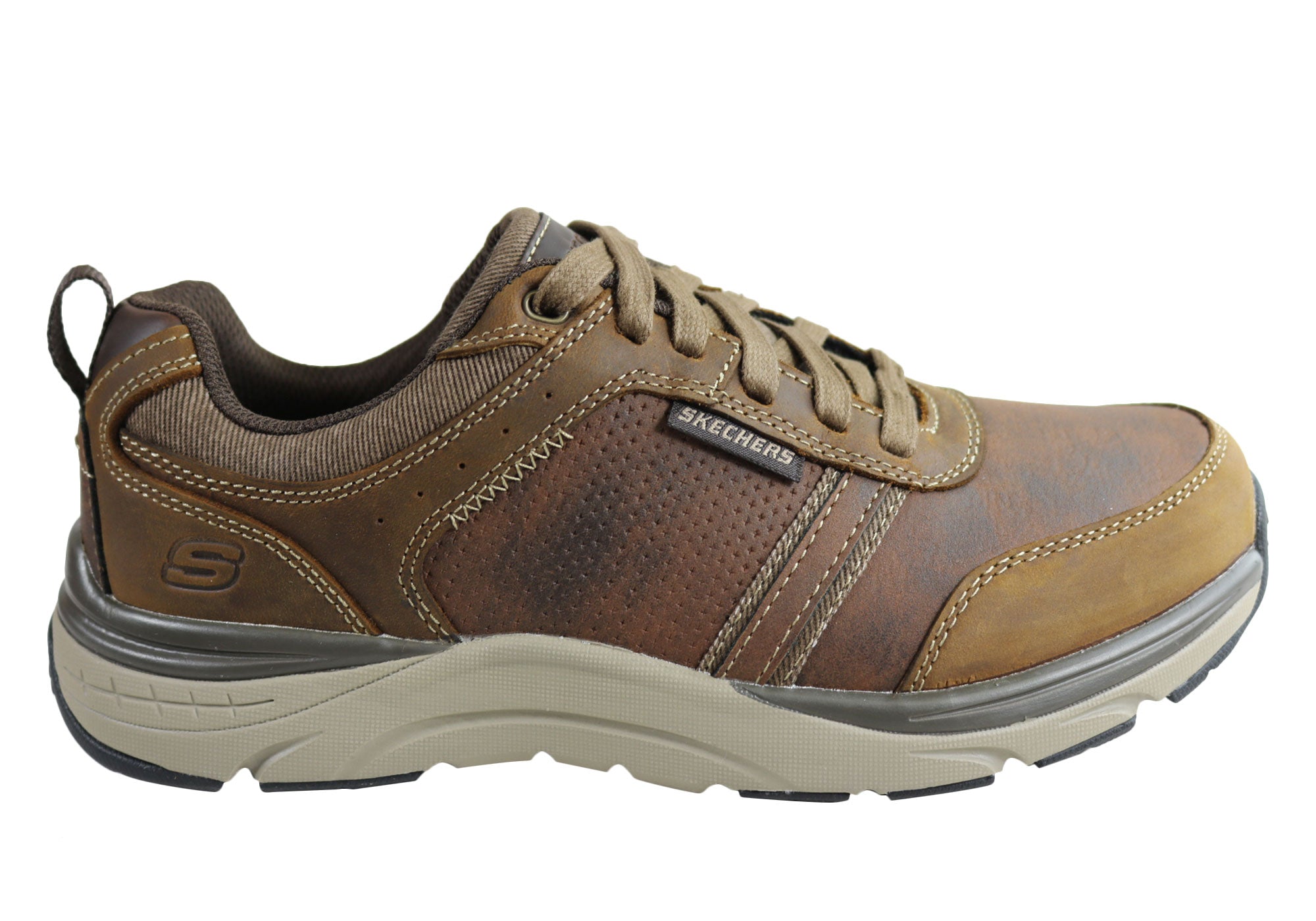 skechers mens leather shoes