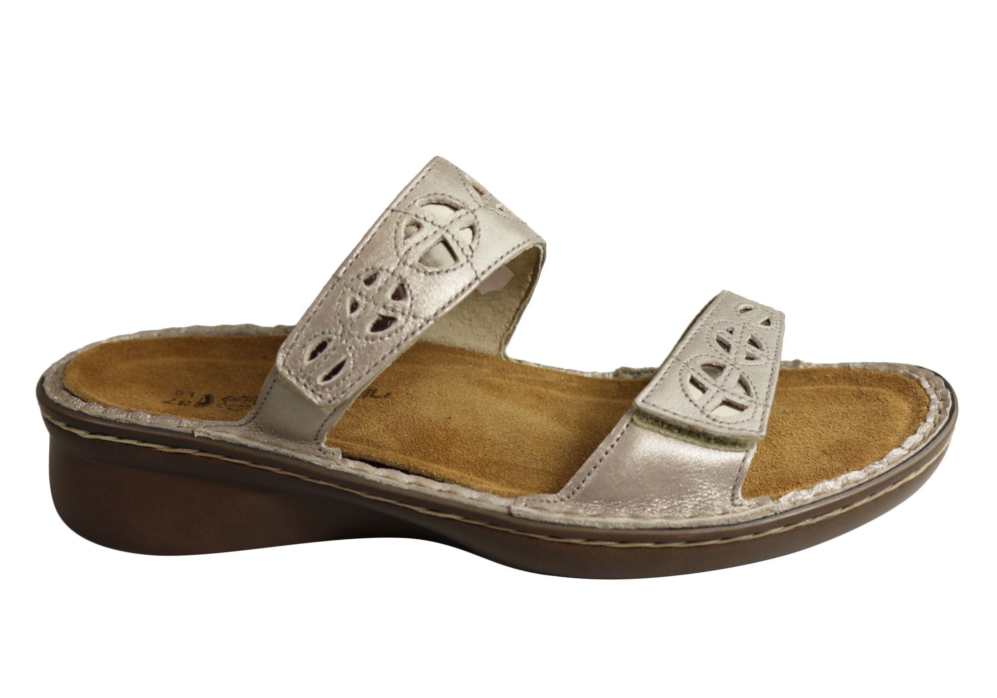 Naot Cornet Womens Comfort Wide Fit Orthotic Friendly Slide Sandals ...