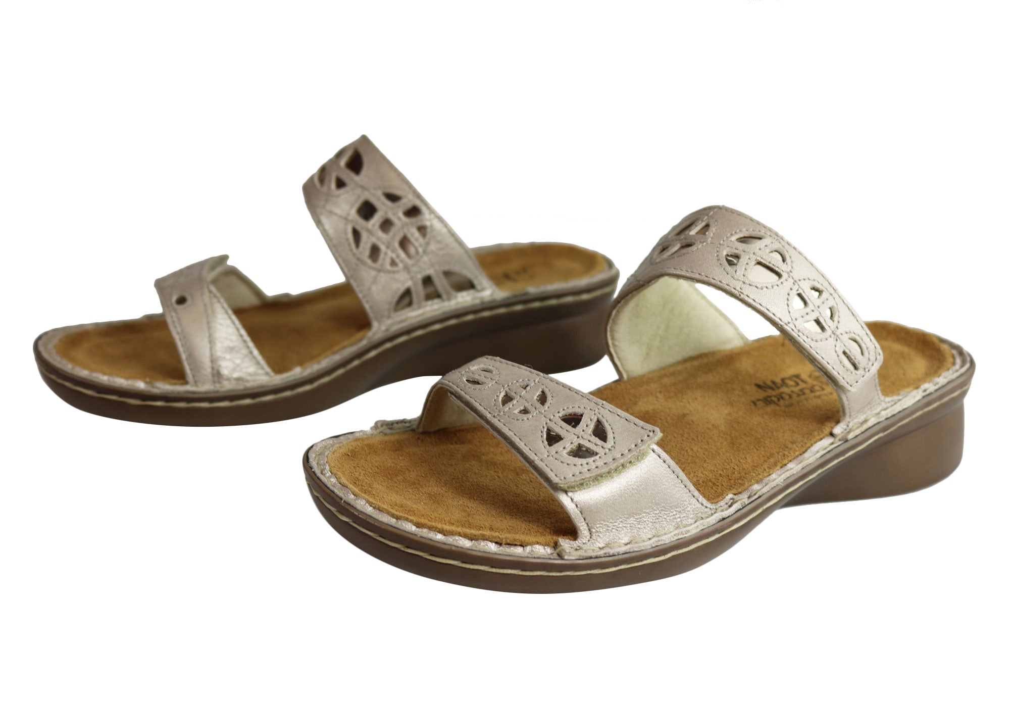 Naot Cornet Womens Comfort Wide Fit Orthotic Friendly Slide Sandals ...