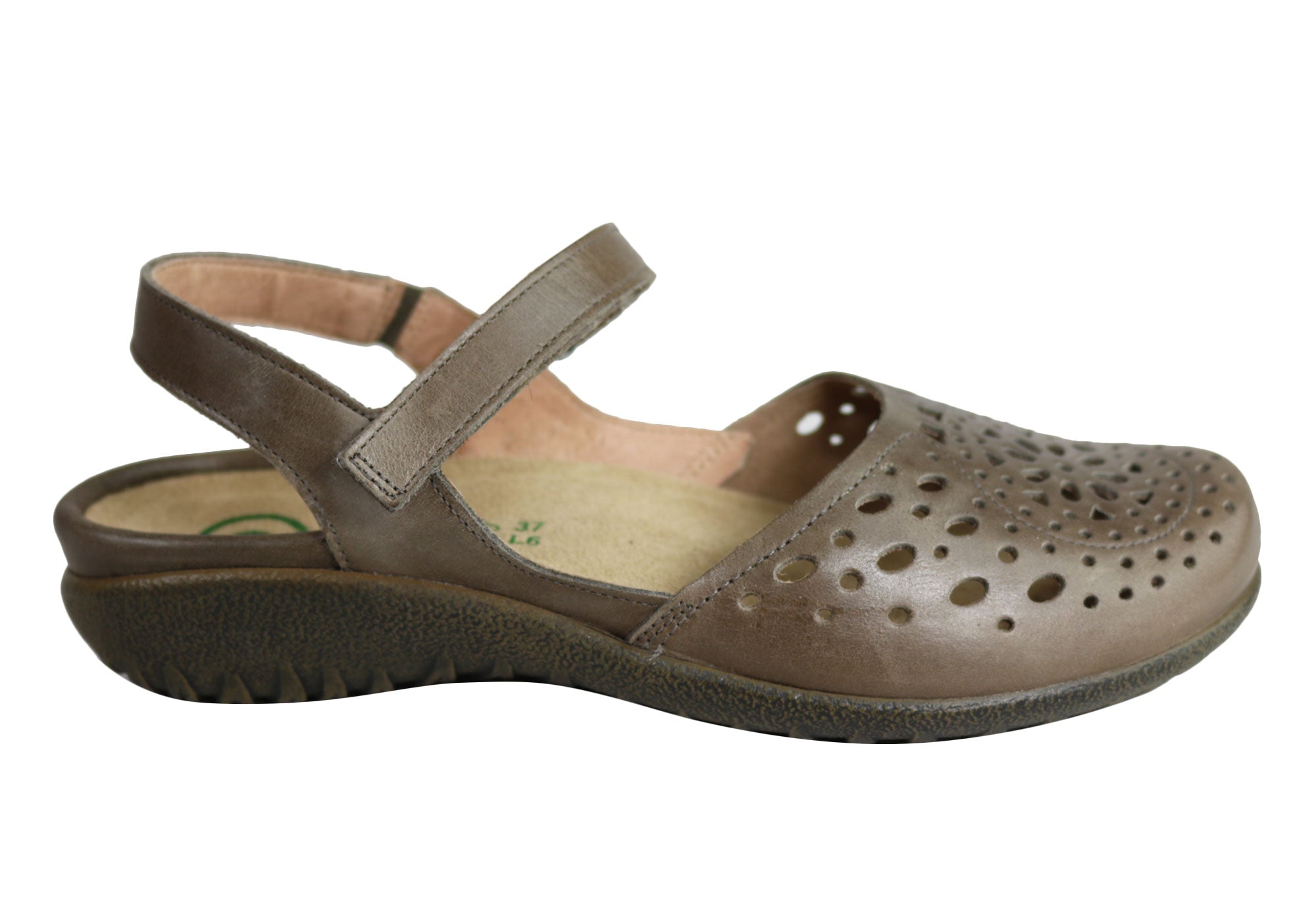 women's closed toe slip on sandals