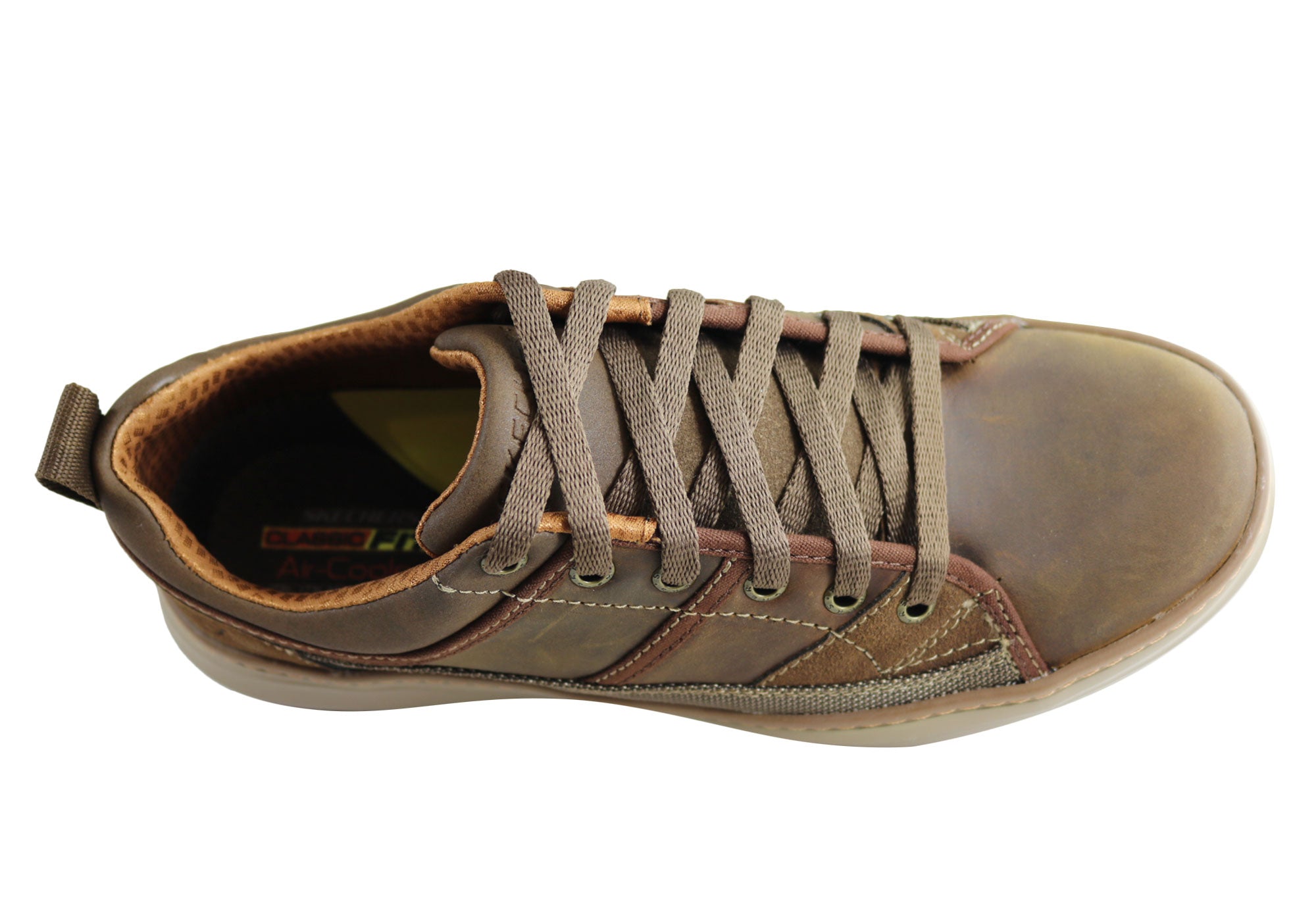 Skechers Mens Moreno Pence Lace Up Shoes | Brand House Direct