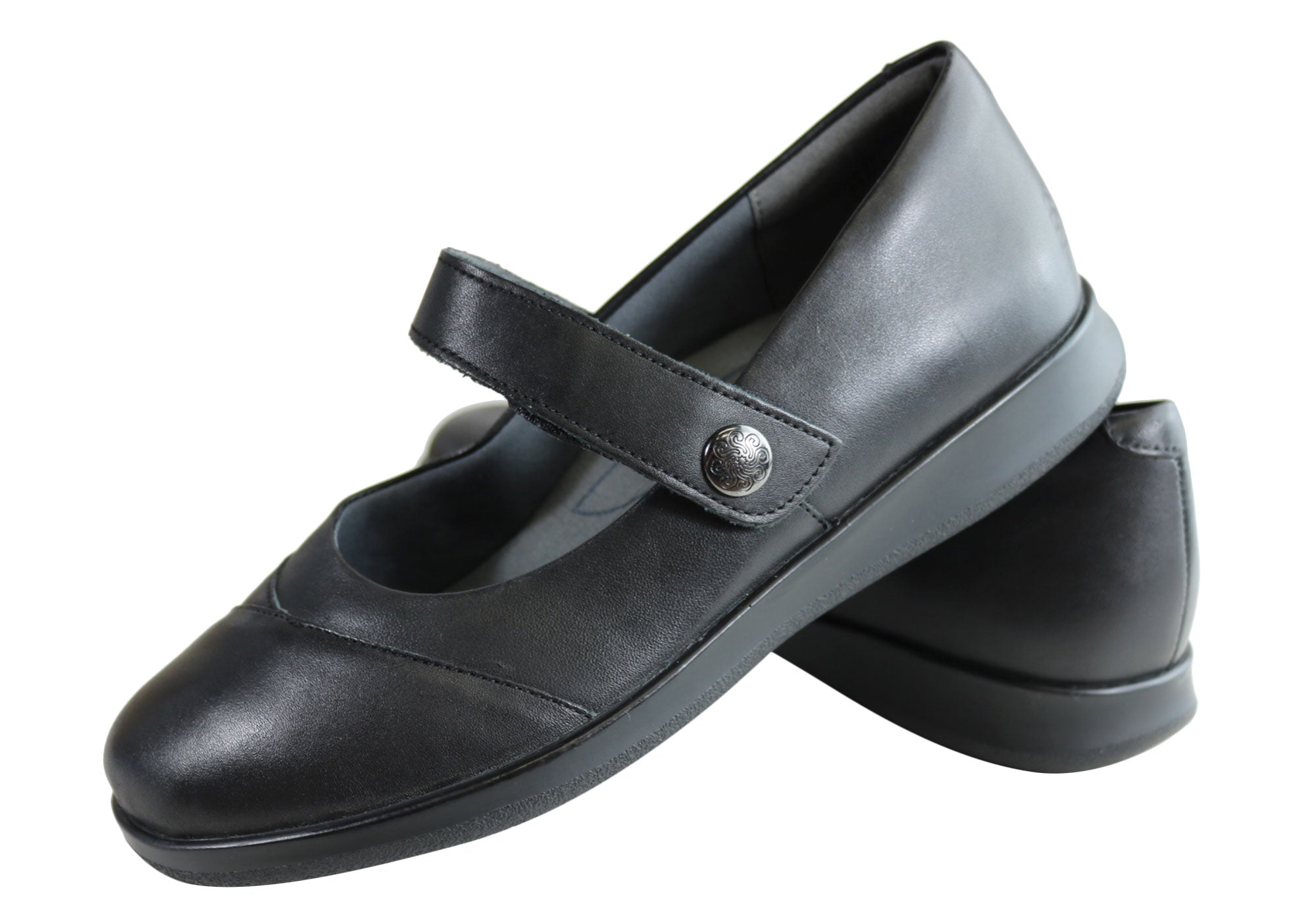 Homyped Sierra Womens Wide Fit Mary Jane Shoes | Brand House Direct