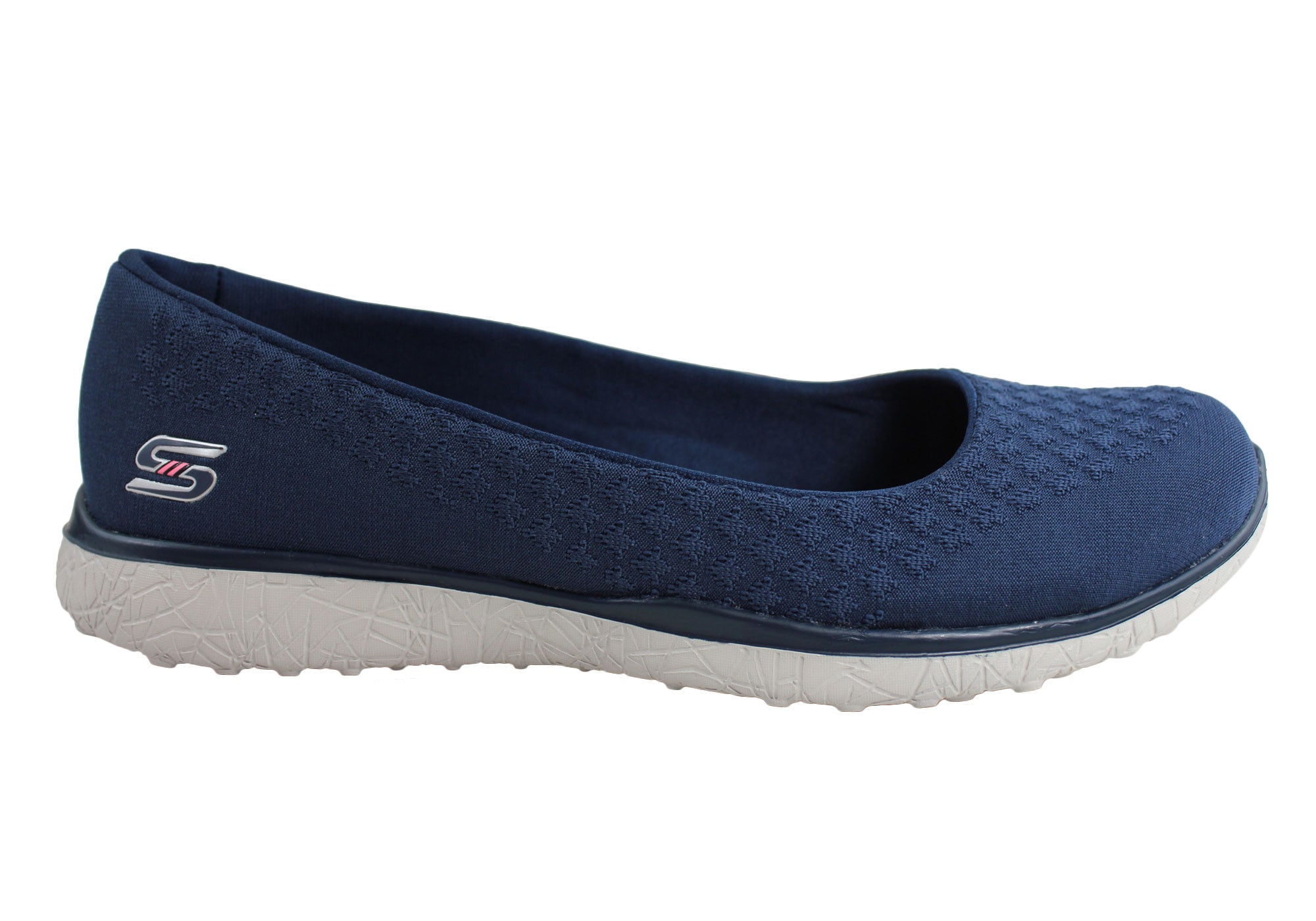 Skechers Microburst One Up Womens Memory Foam Flats | Brand House Direct