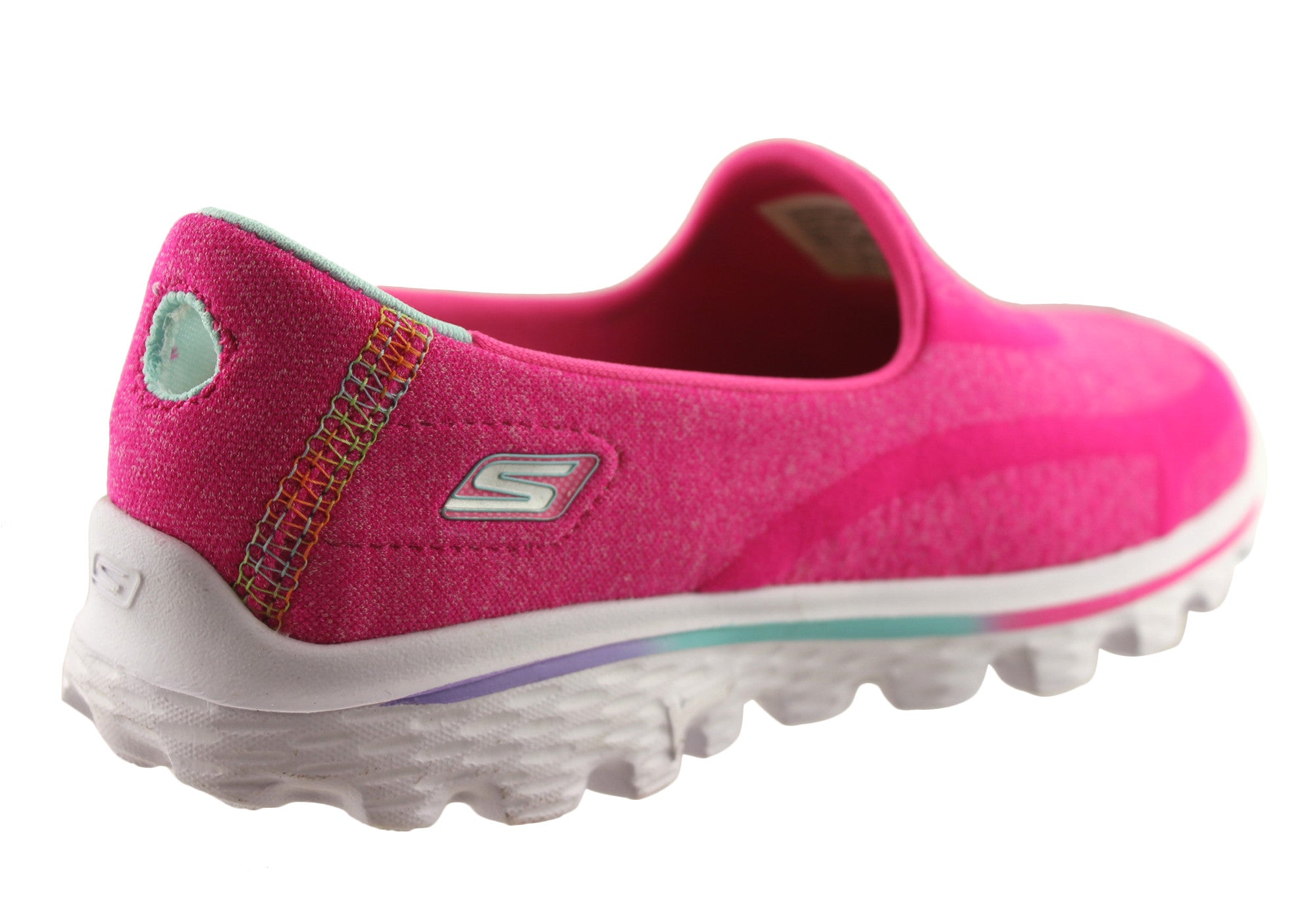 Skechers Go Walk 2 Super Sock Girls/Kids Shoes | Brand House Direct