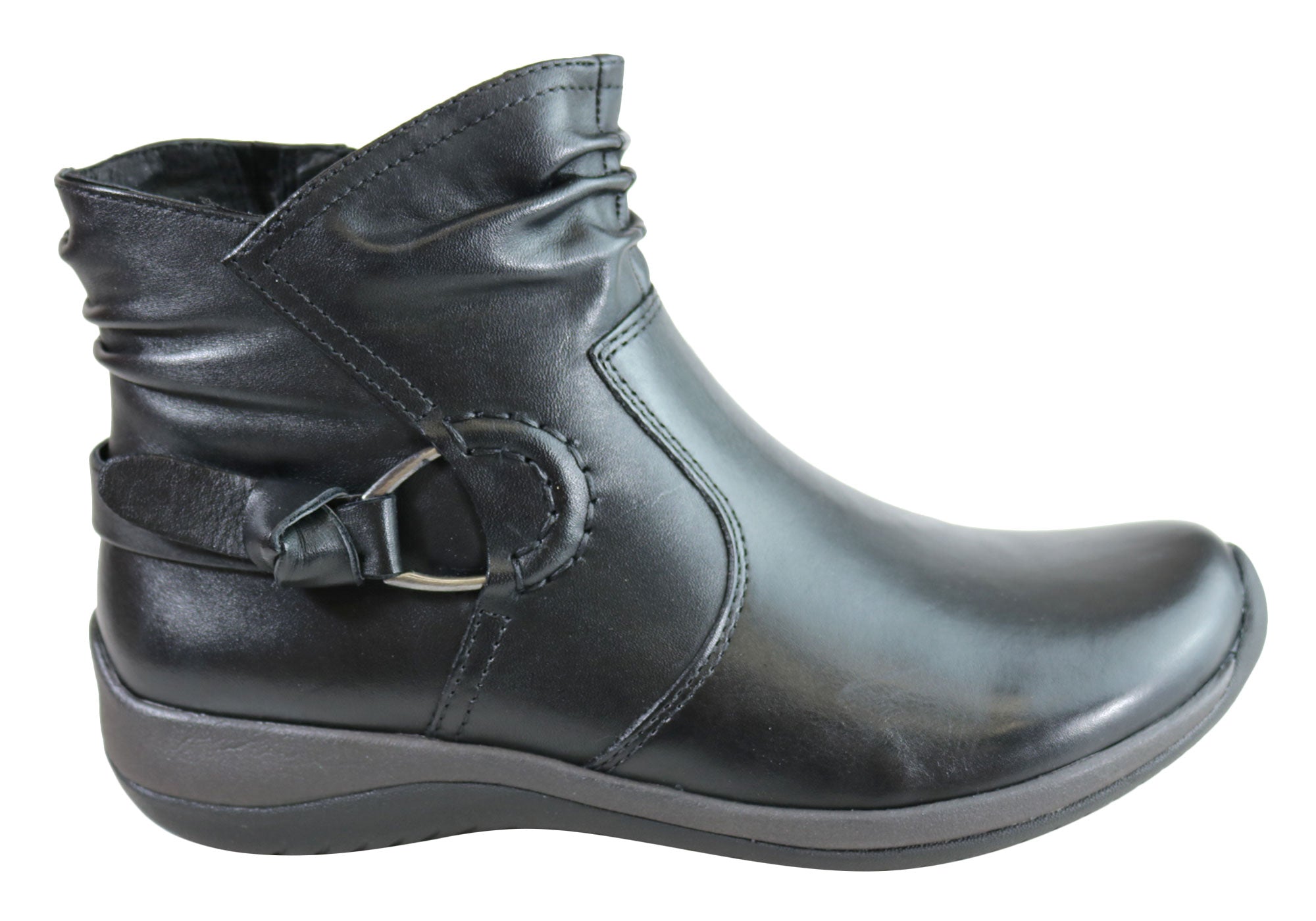 cushioned ankle boots