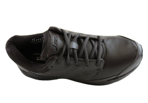 asics leather walking shoes
