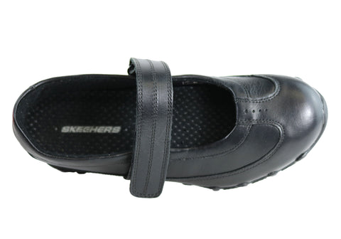 skechers black mary jane shoes