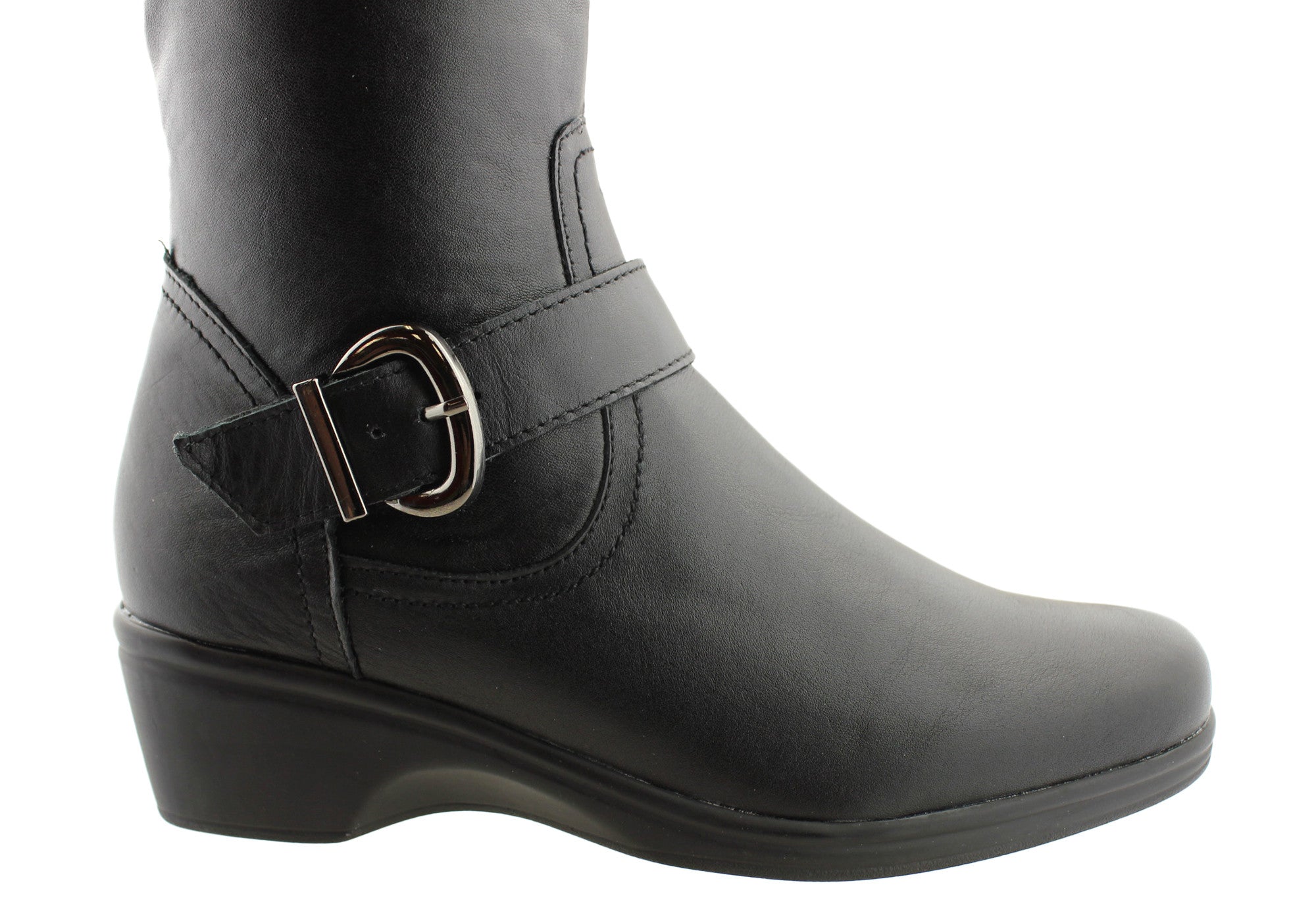 Cushion Comfort Kristoff Womens Leather Boots | Brand House Direct