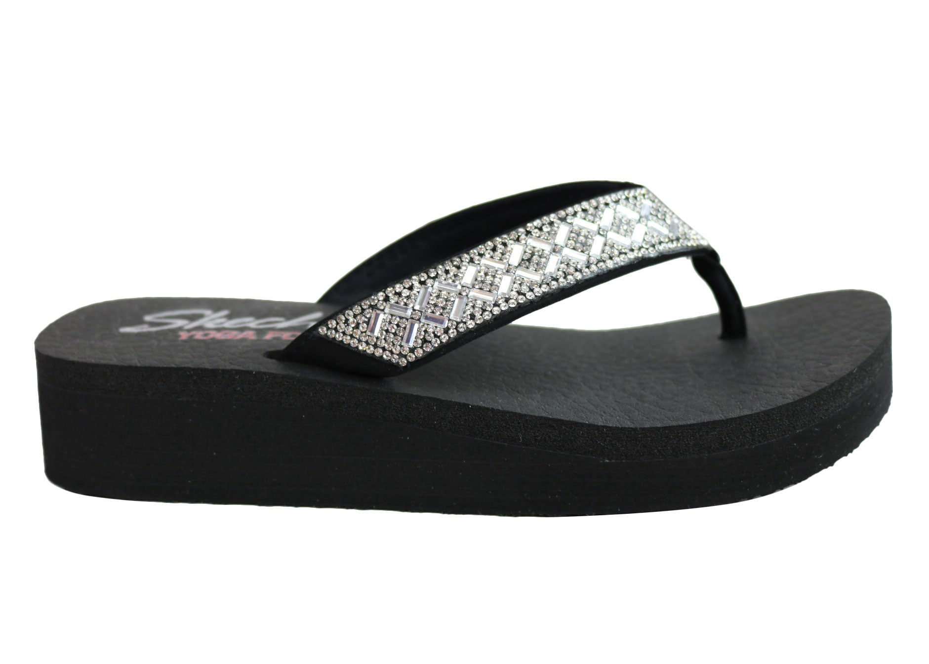 skechers yoga foam thongs