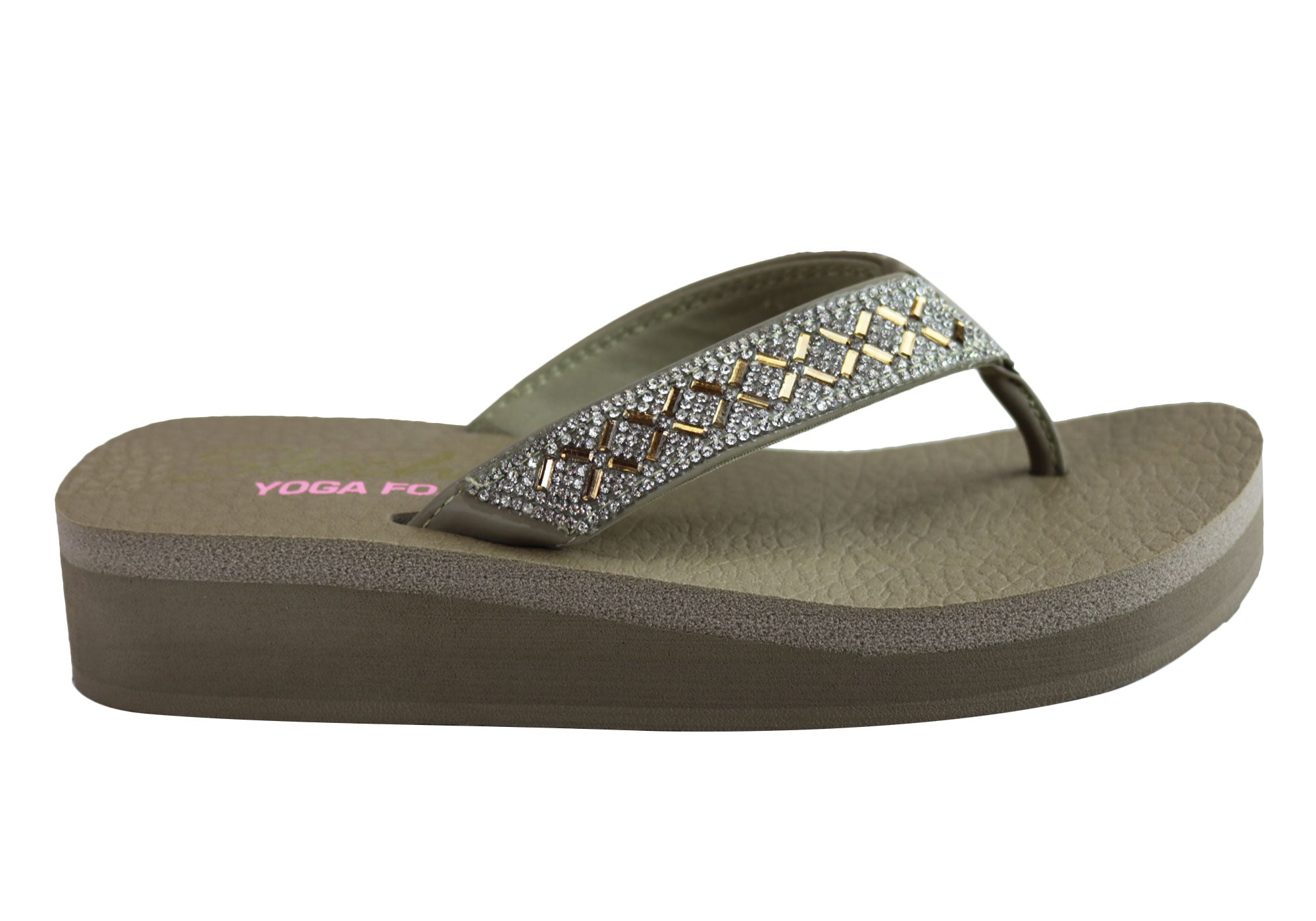 sketcher yoga foam sandals