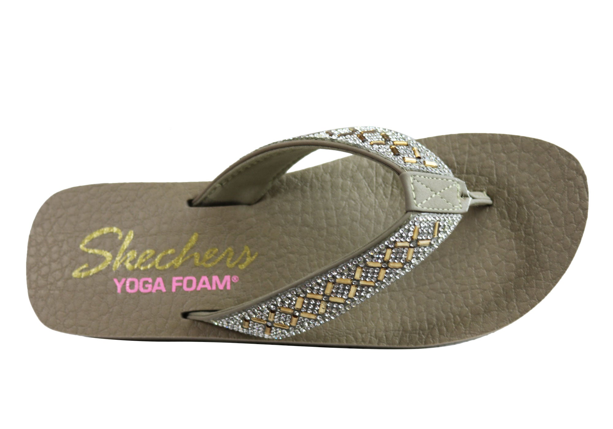 skechers flip flops with yoga foam