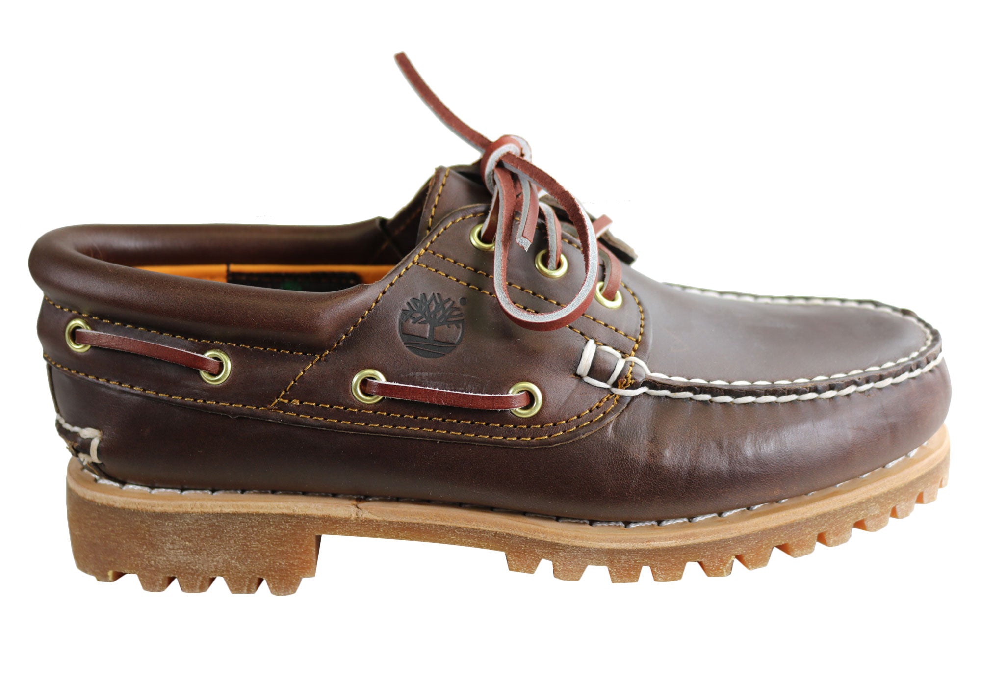 mens leather slip on boat shoes