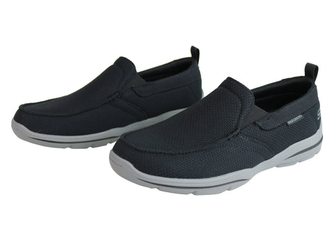 skechers relaxed fit mens memory foam