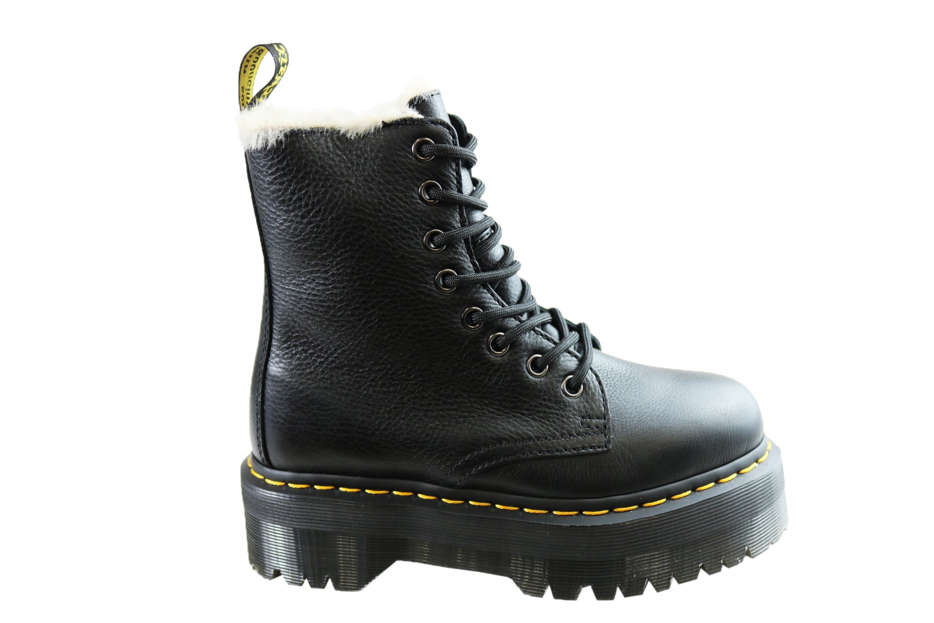 womens fur lined lace up boots