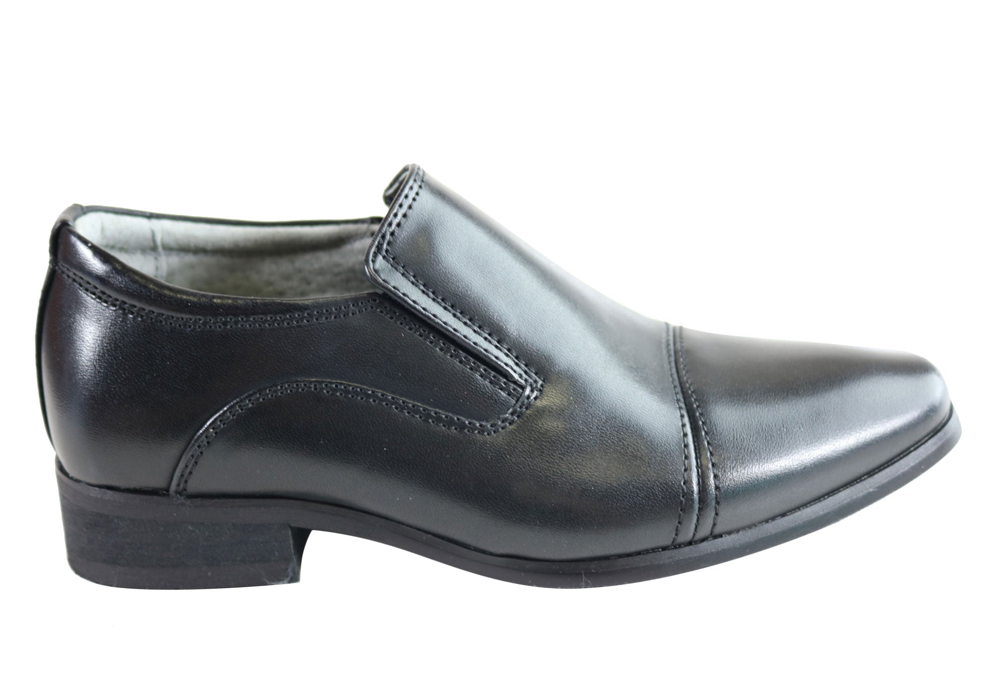 boys slip on dress shoes