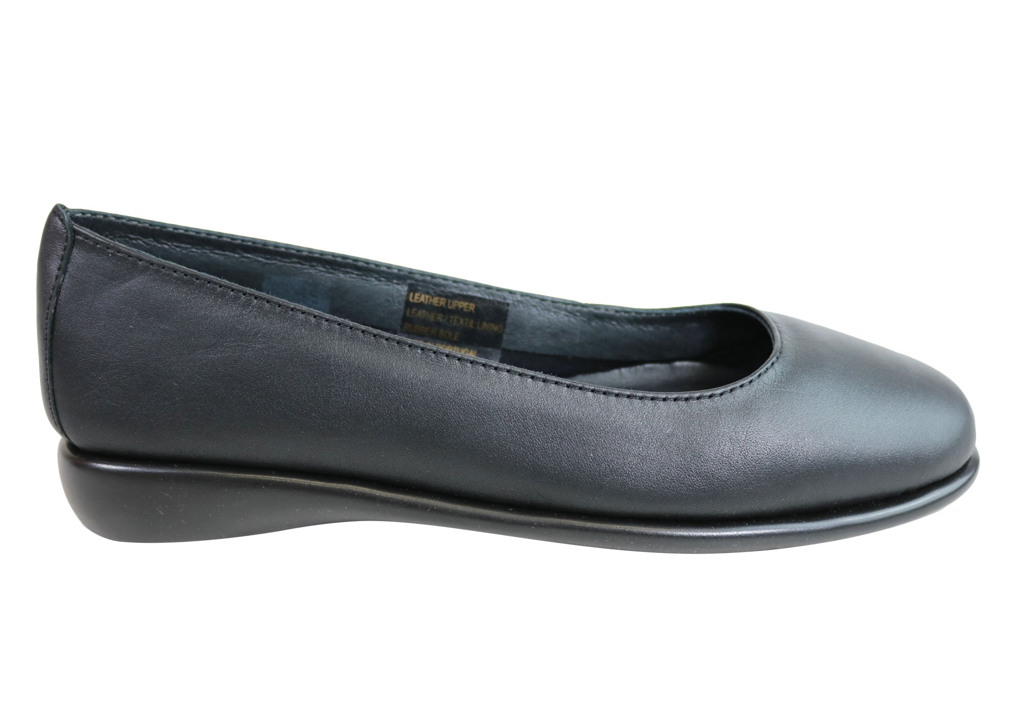 New Flex Go Sienna Womens Comfort Leather Ballet Flats Made In