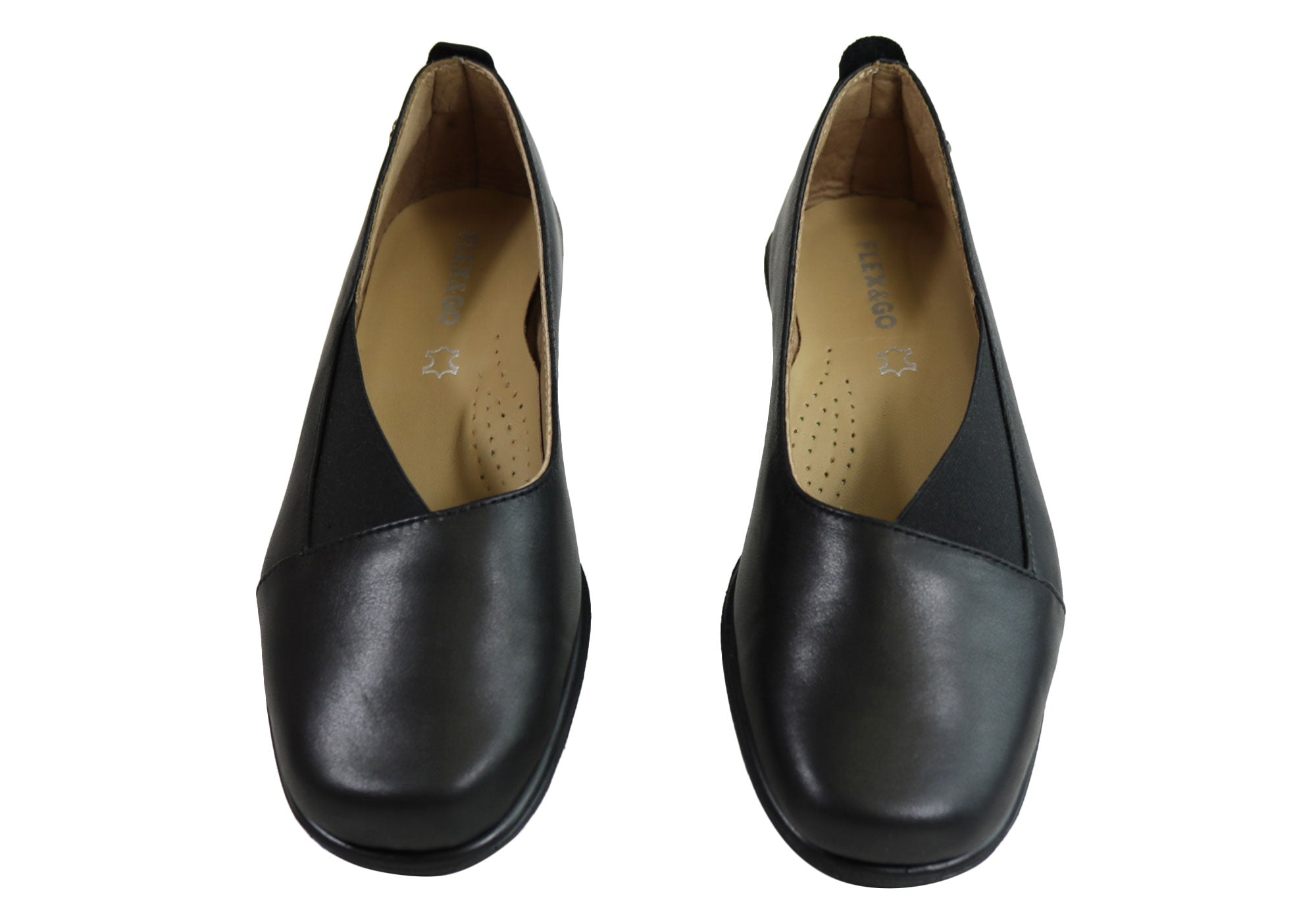 Flex & Go Olivia Womens Comfortable Leather Shoes Made In Portugal ...