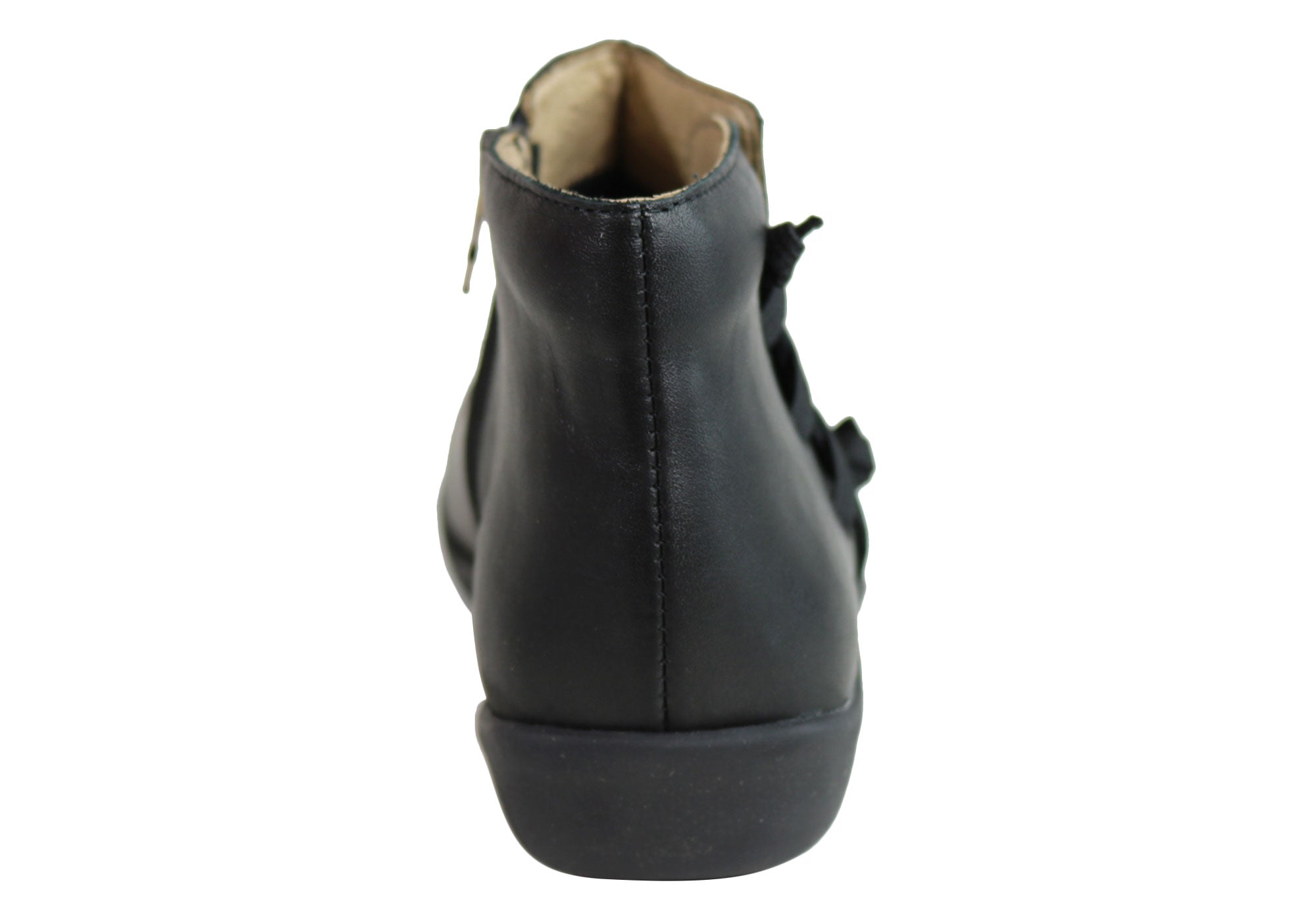 Flex & Go Gladiolus2 Womens Soft Leather Ankle Boots Made In Portugal ...