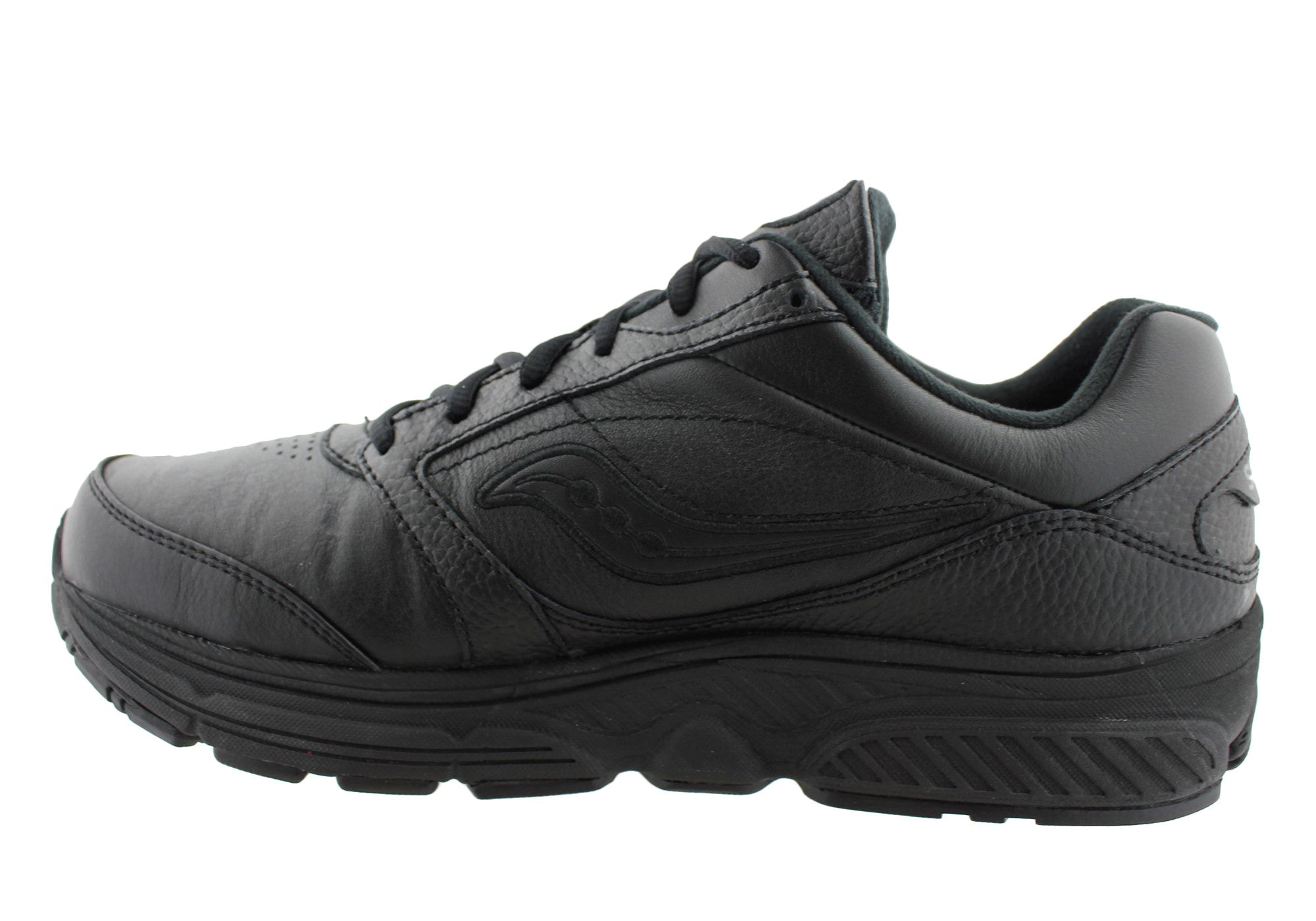Saucony Omni Walker 2 Mens Wide Fit Leather Shoes | Brand House Direct