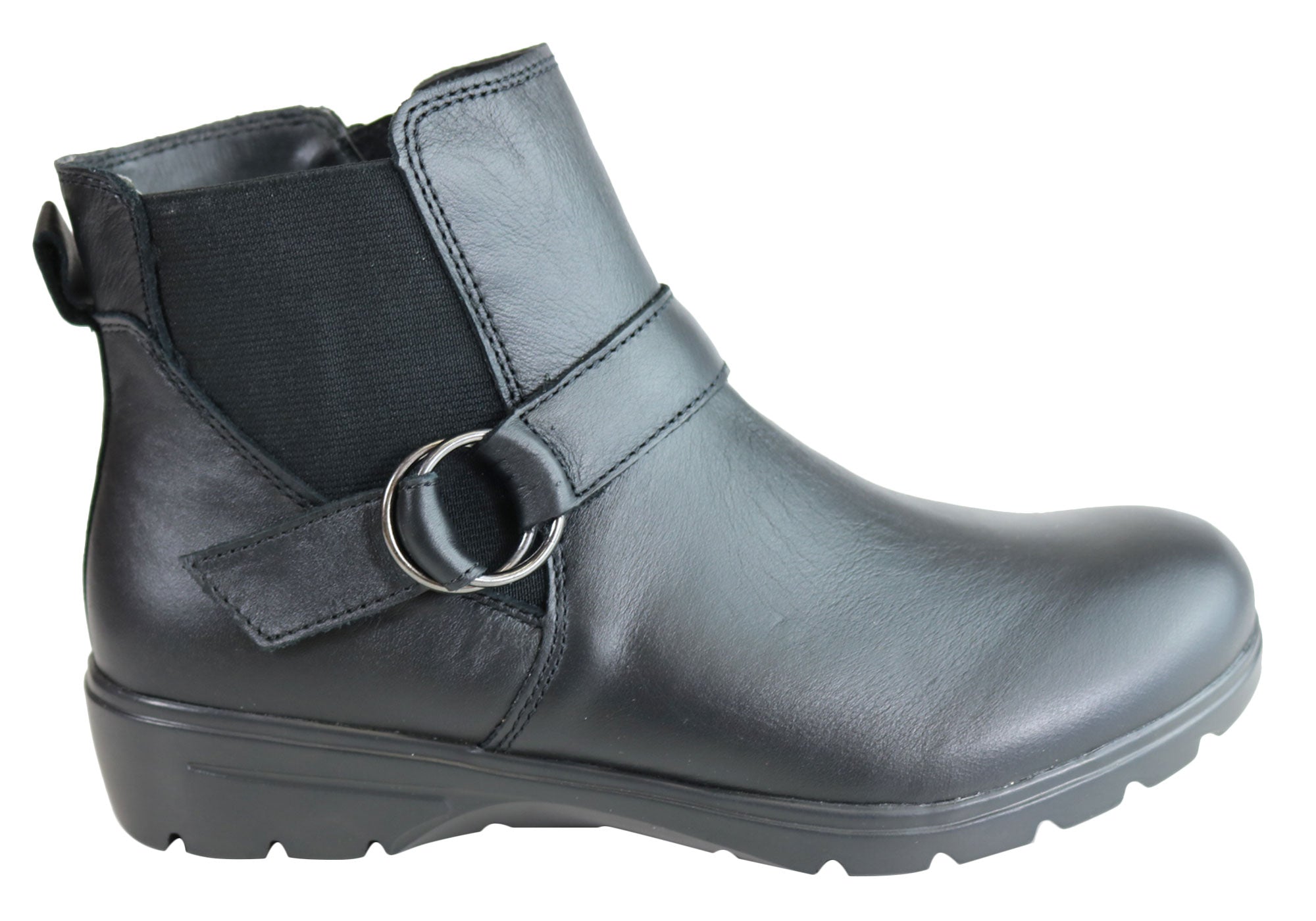 skechers leather boots womens