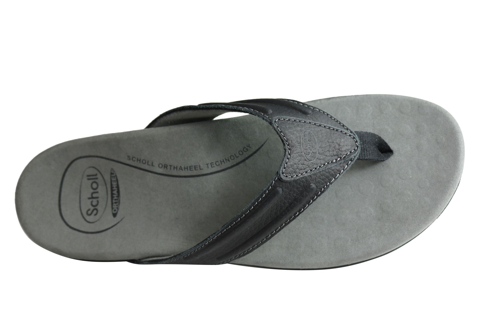 scholl orthaheel mens thongs