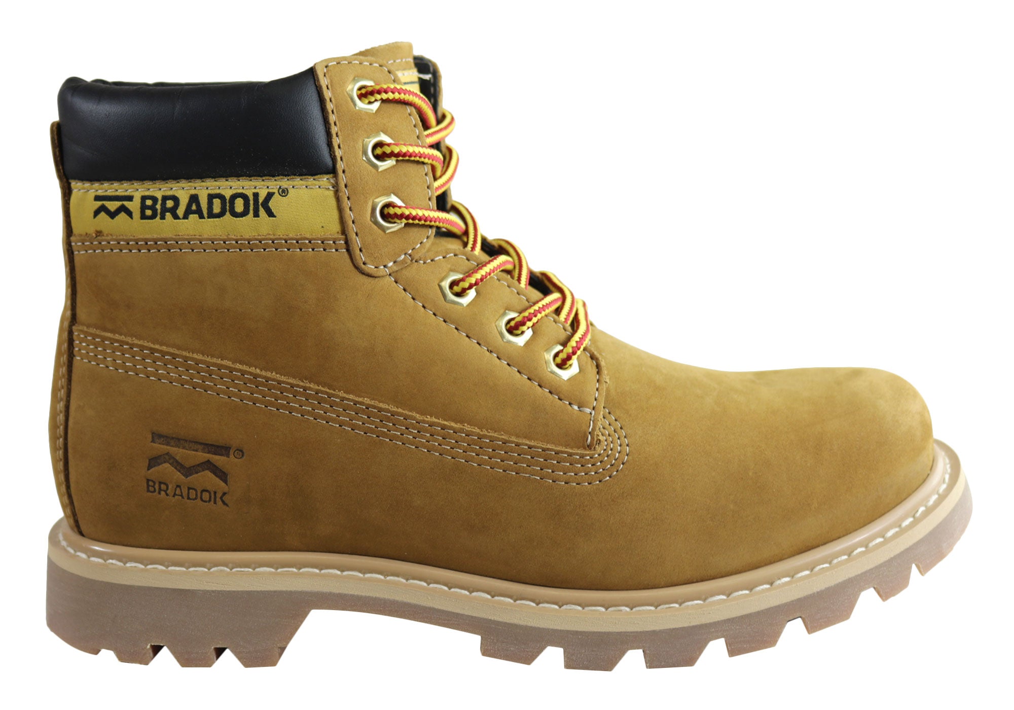 comfortable lace up work boots