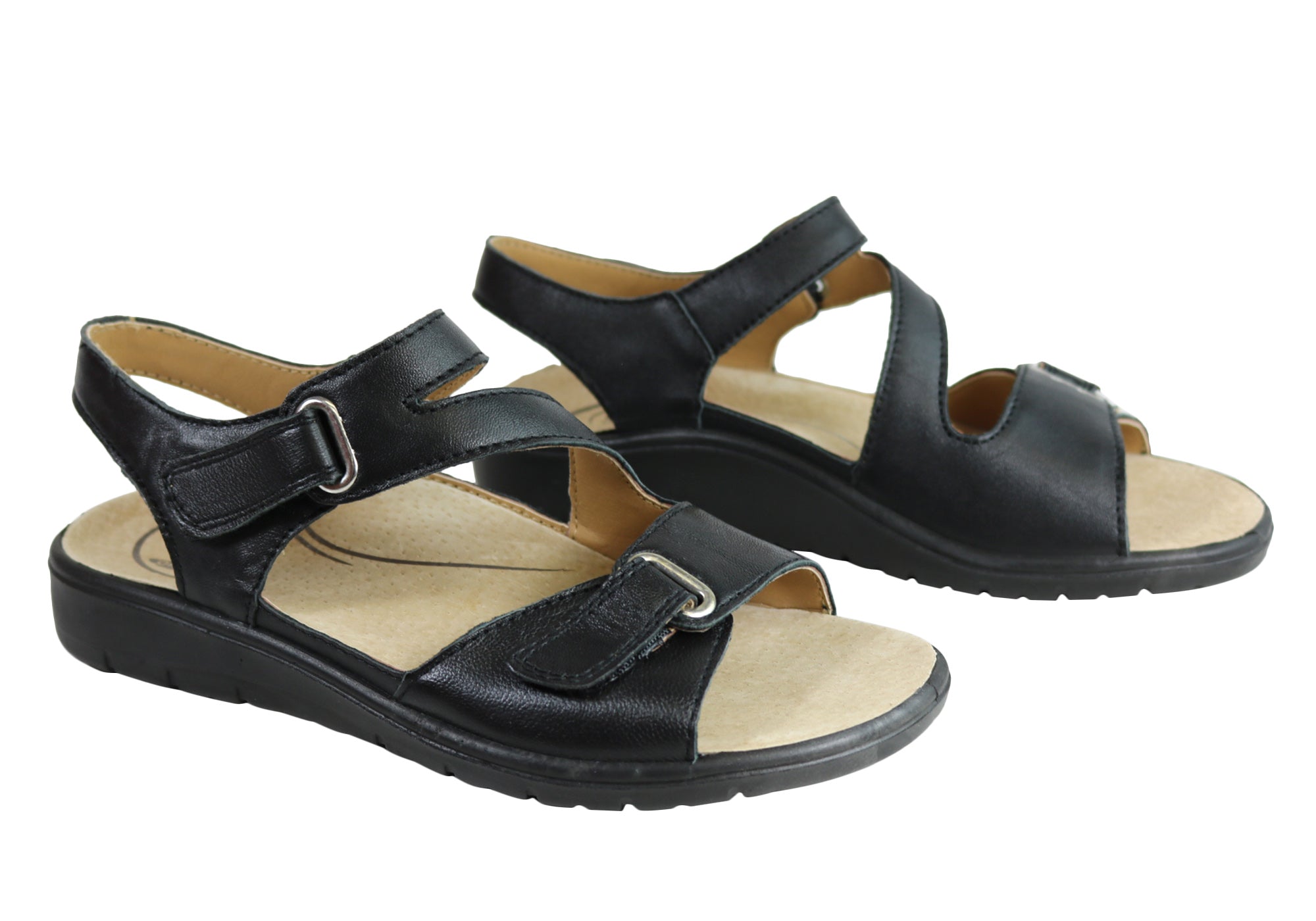 Scholl Orthaheel Acapulco Womens Comfort Orthotic Friendly Sandals ...