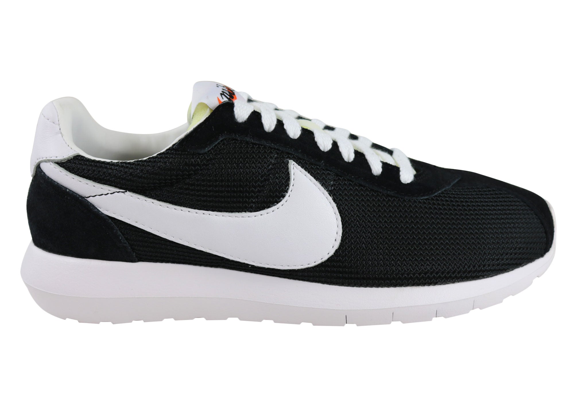 nike roshe mens black and white