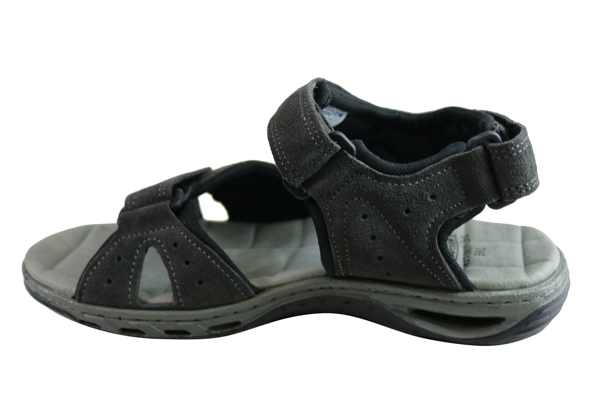 Pegada Jarrod Mens Leather Comfort Cushioned Sandals Made In Brazil ...