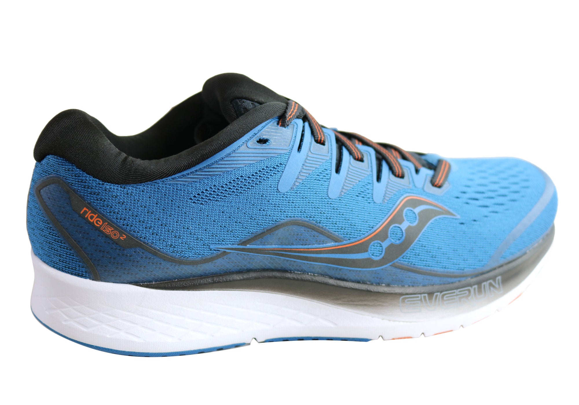Saucony Mens Ride ISO 2 Comfortable Athletic Running Shoes | Brand ...
