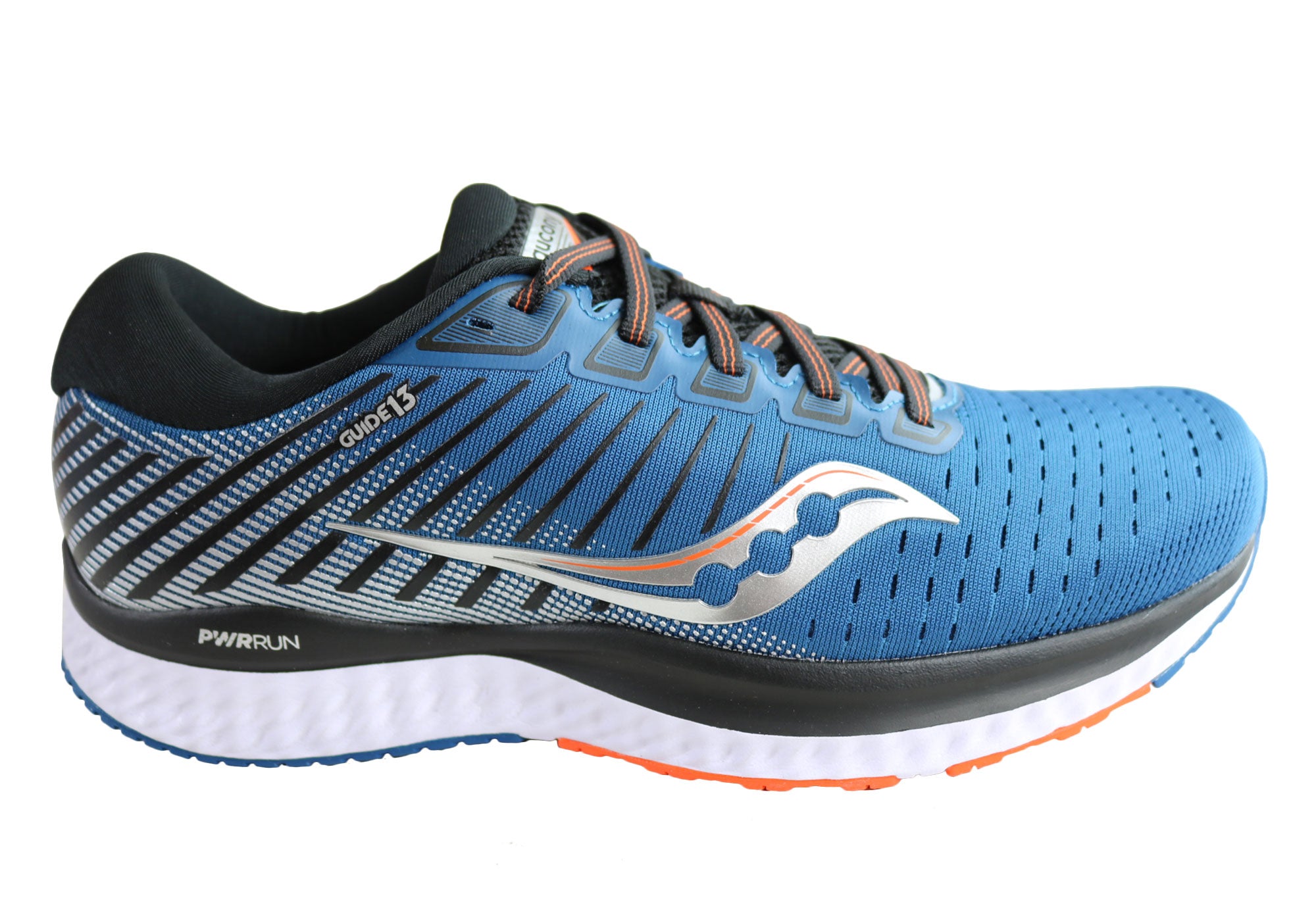 Saucony Mens Guide 13 Comfortable Athletic Running Shoes | Brand House ...