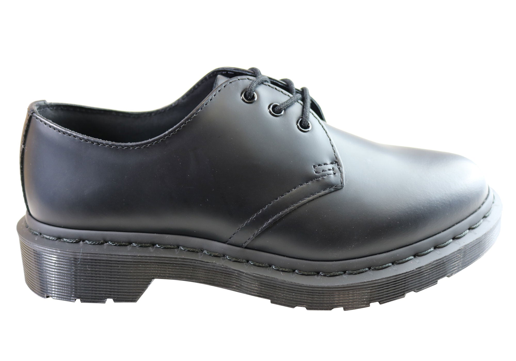 dr martens black 1461 mono shoes