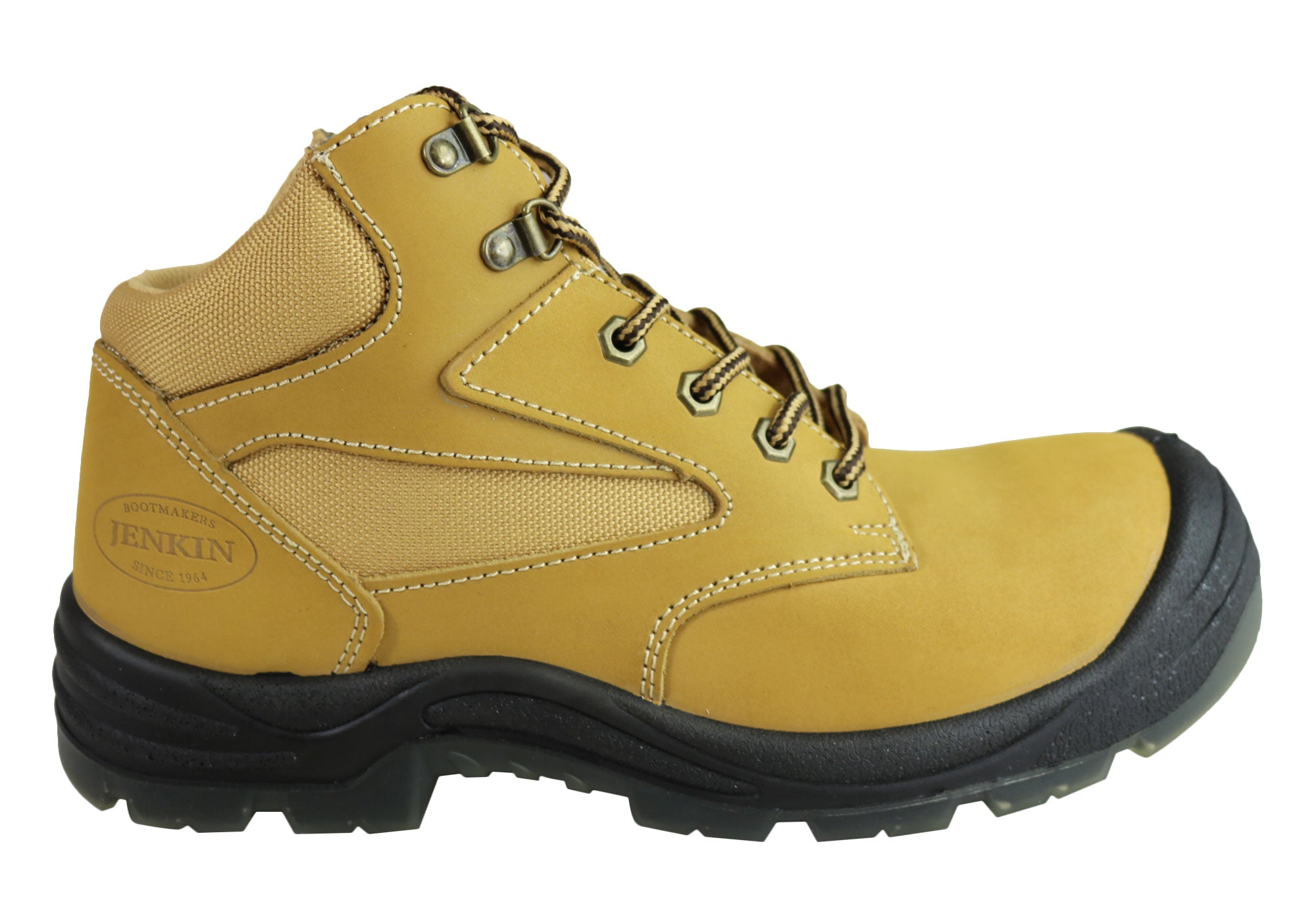 mens lace up steel toe work boots