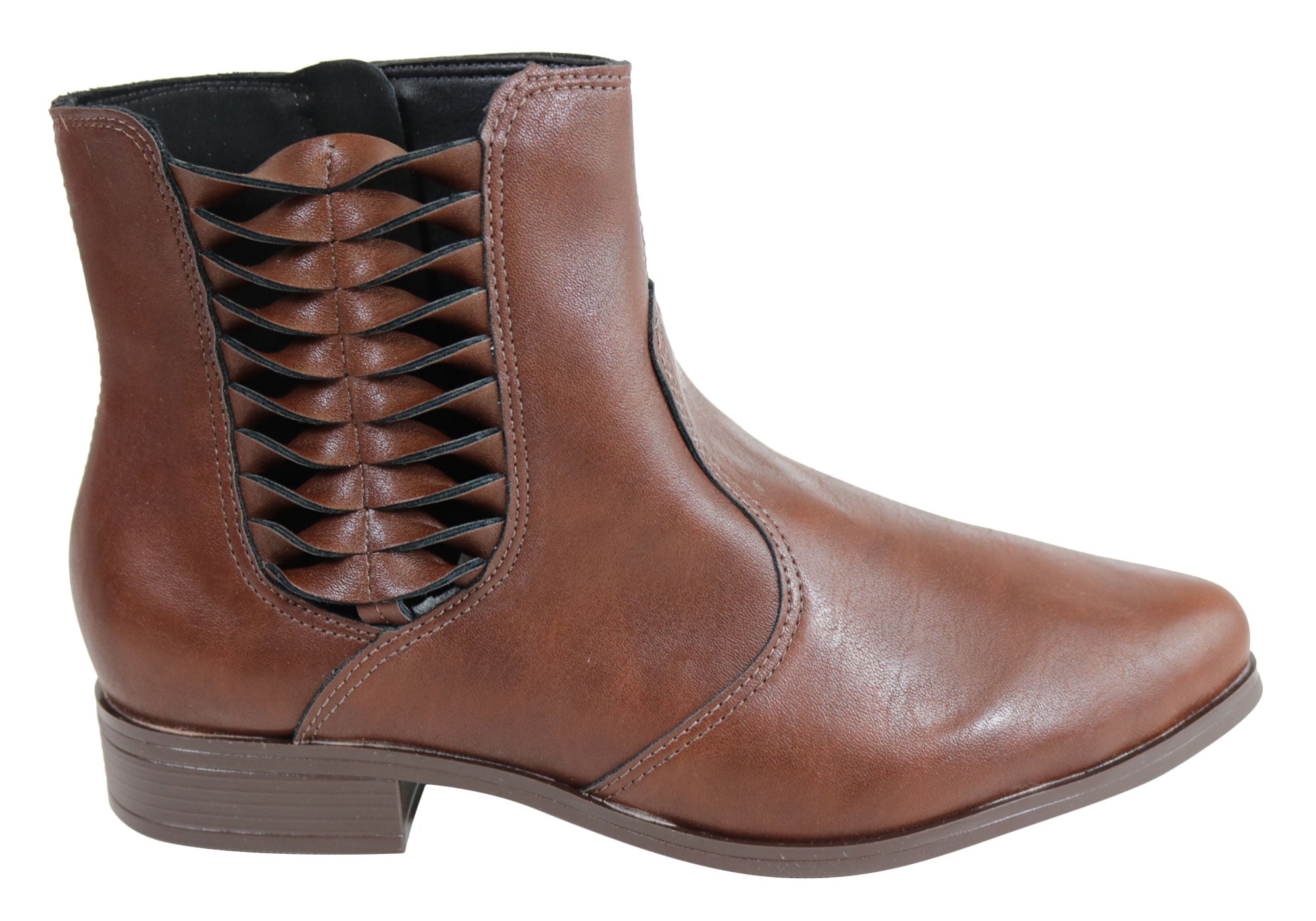 womens small heel boots