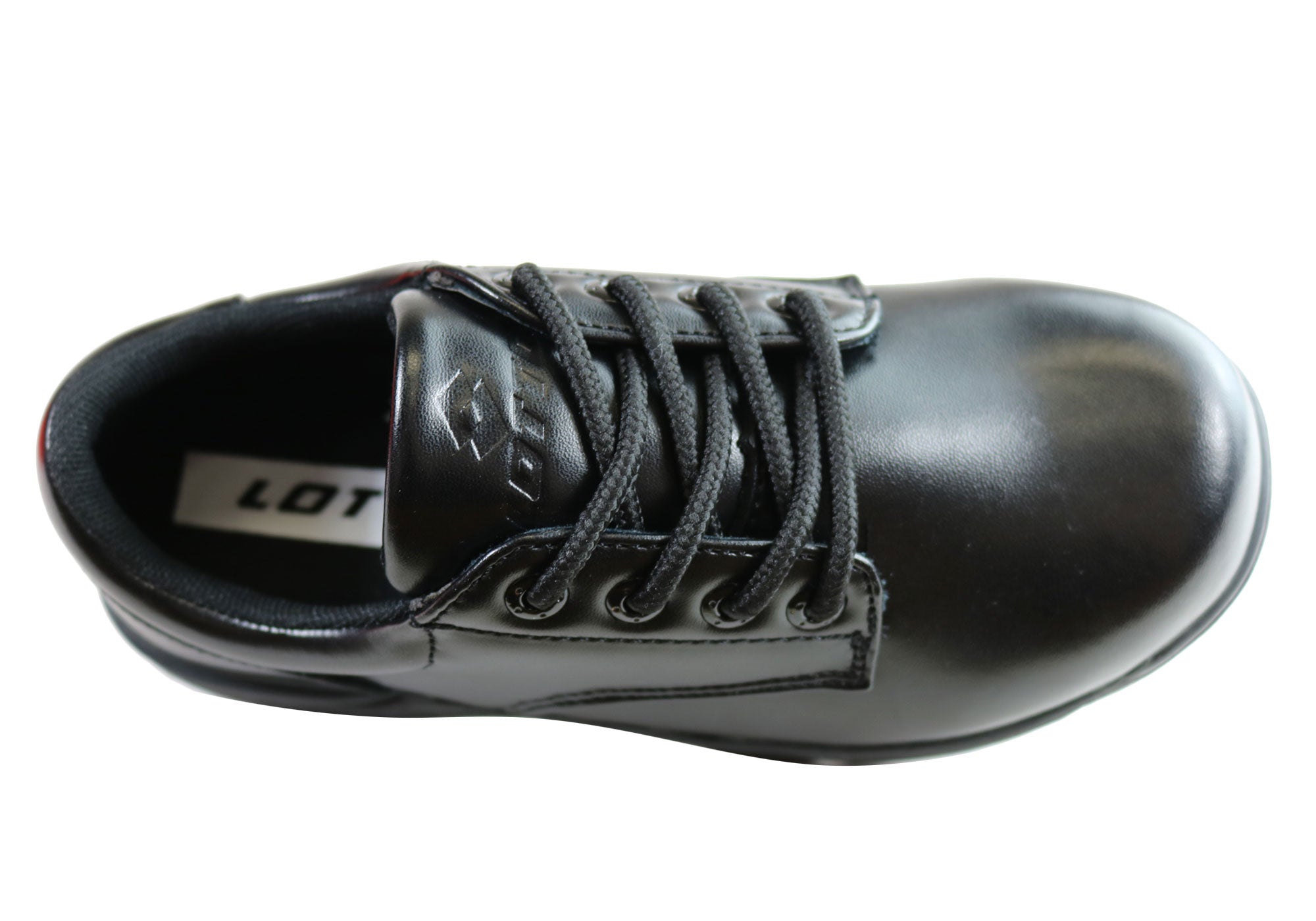 lotto school shoes black laces