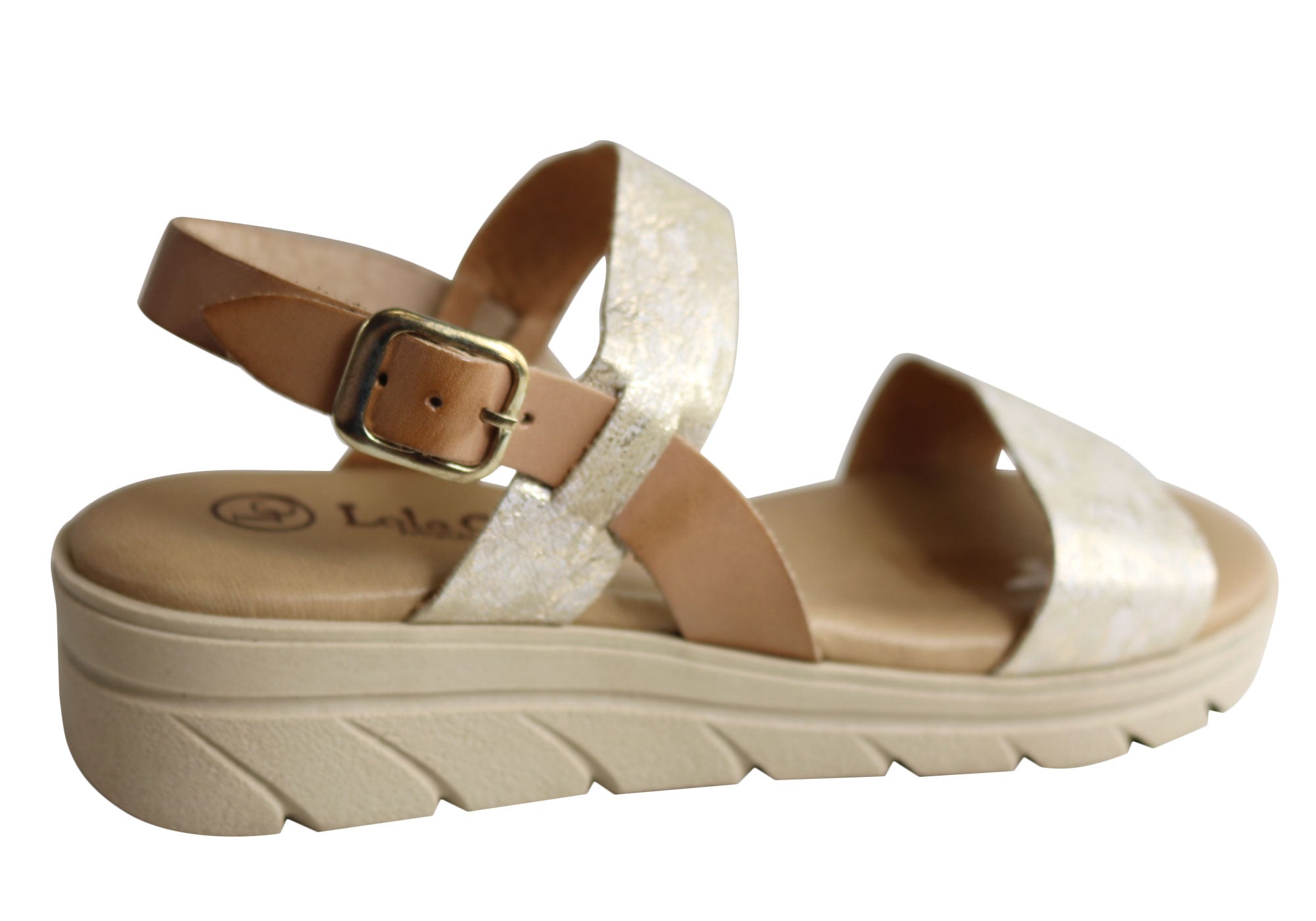 Lola Canales Anna Womens Comfortable Leather Sandals Made In Spain ...