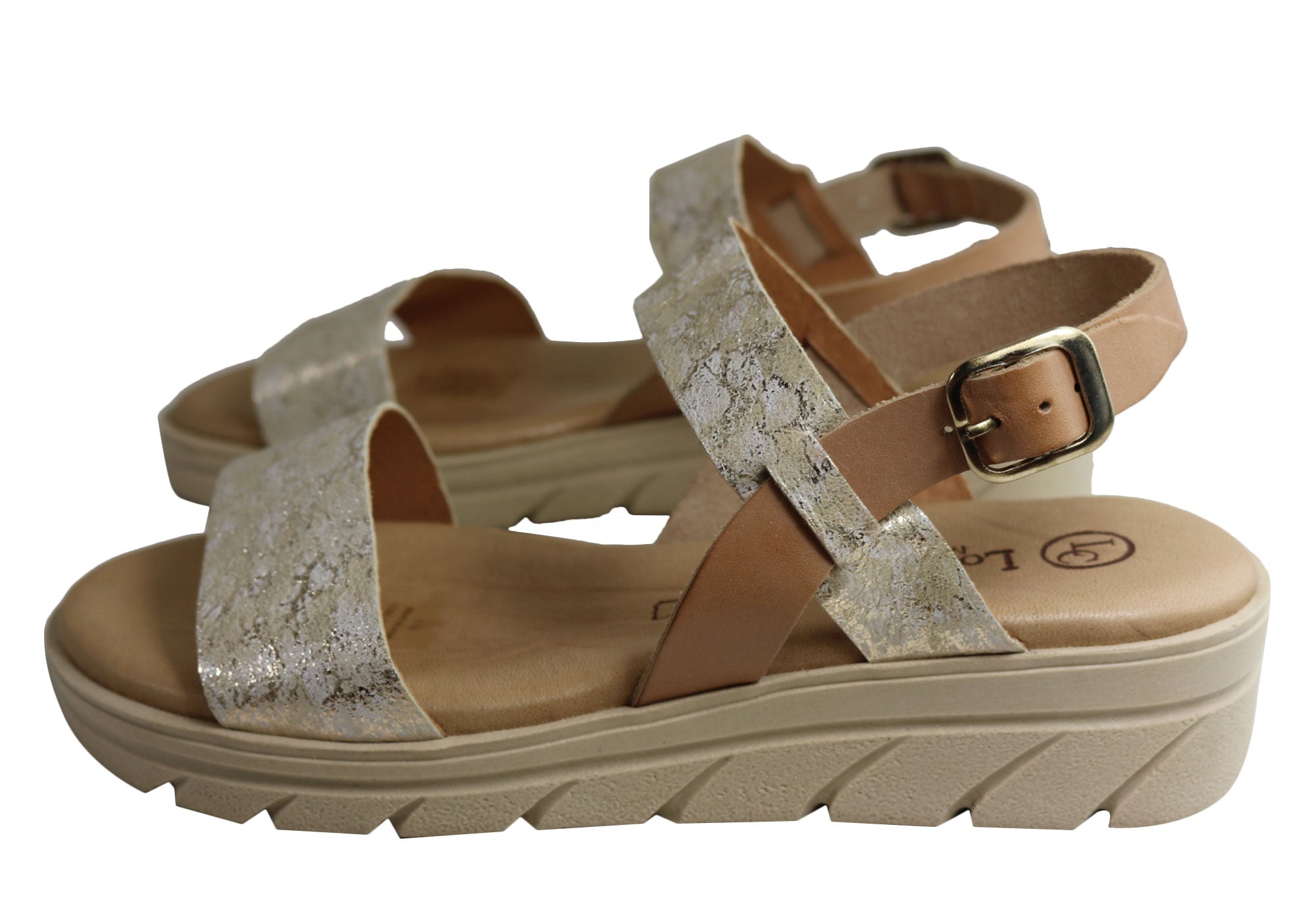 Lola Canales Anna Womens Comfortable Leather Sandals Made In Spain ...