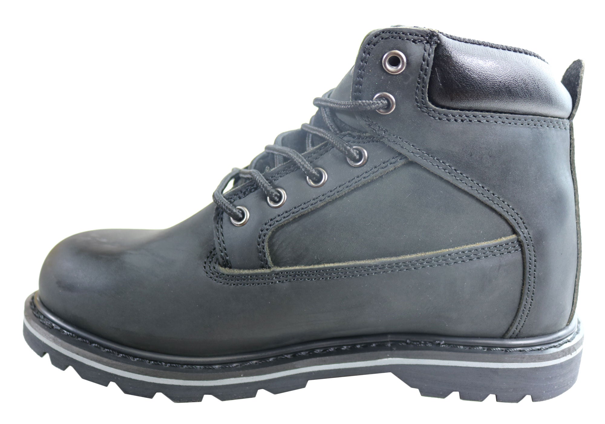 Jeep Mens Legacy Leather Durable Lace Up Boots | Brand House Direct