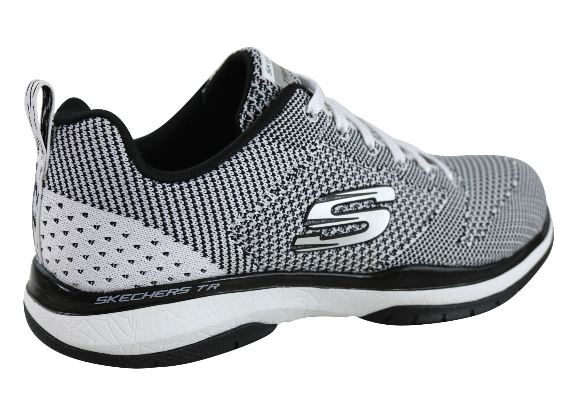 skechers burst black